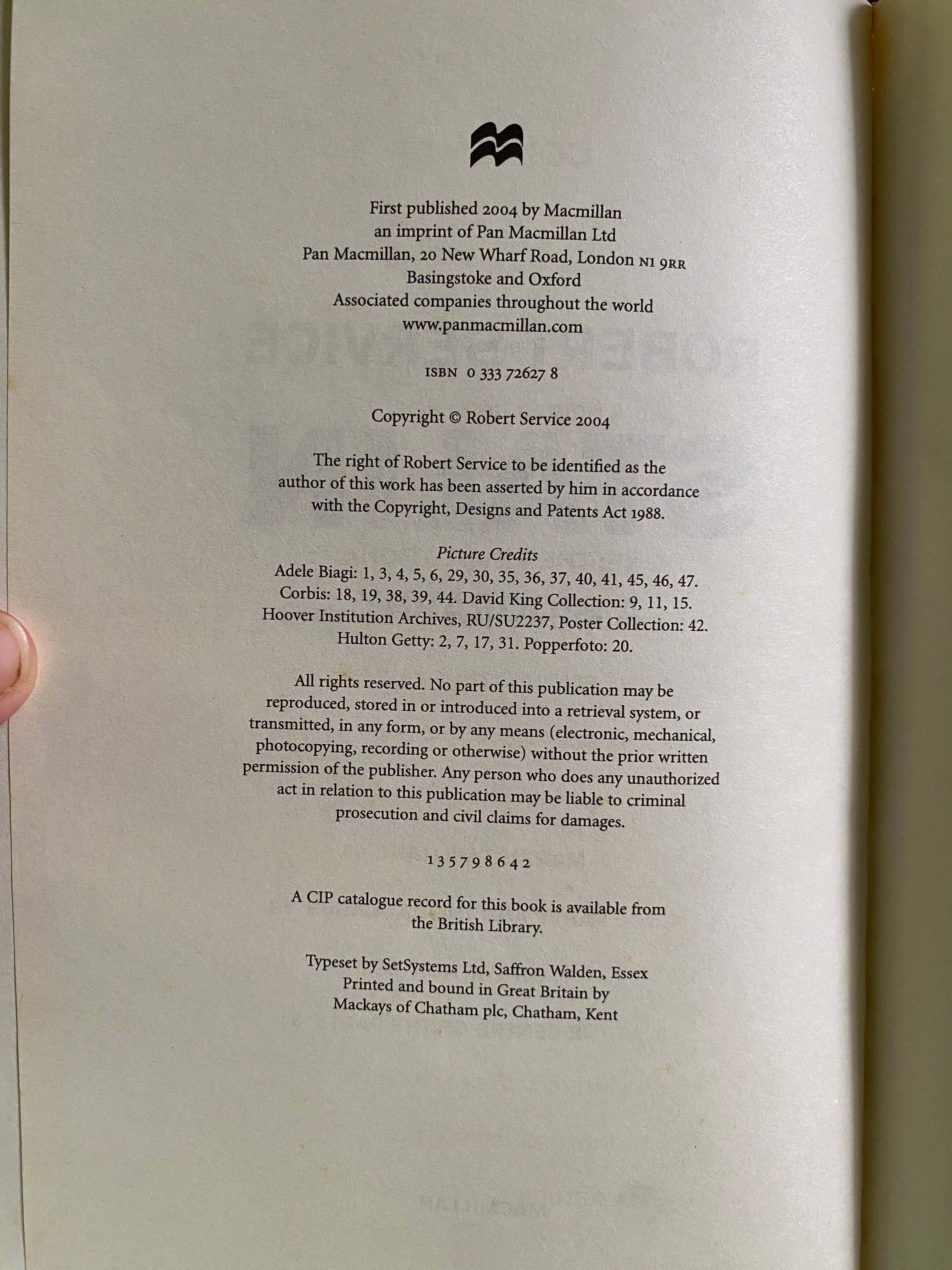 Stalin: A Biography - Service, Robert