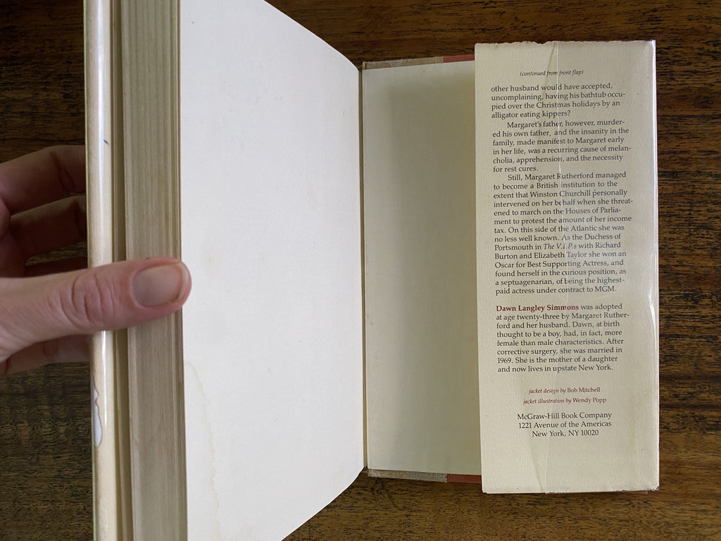 Margaret Rutherford: A Blithe Spirit - Simmons, Dawn Langley