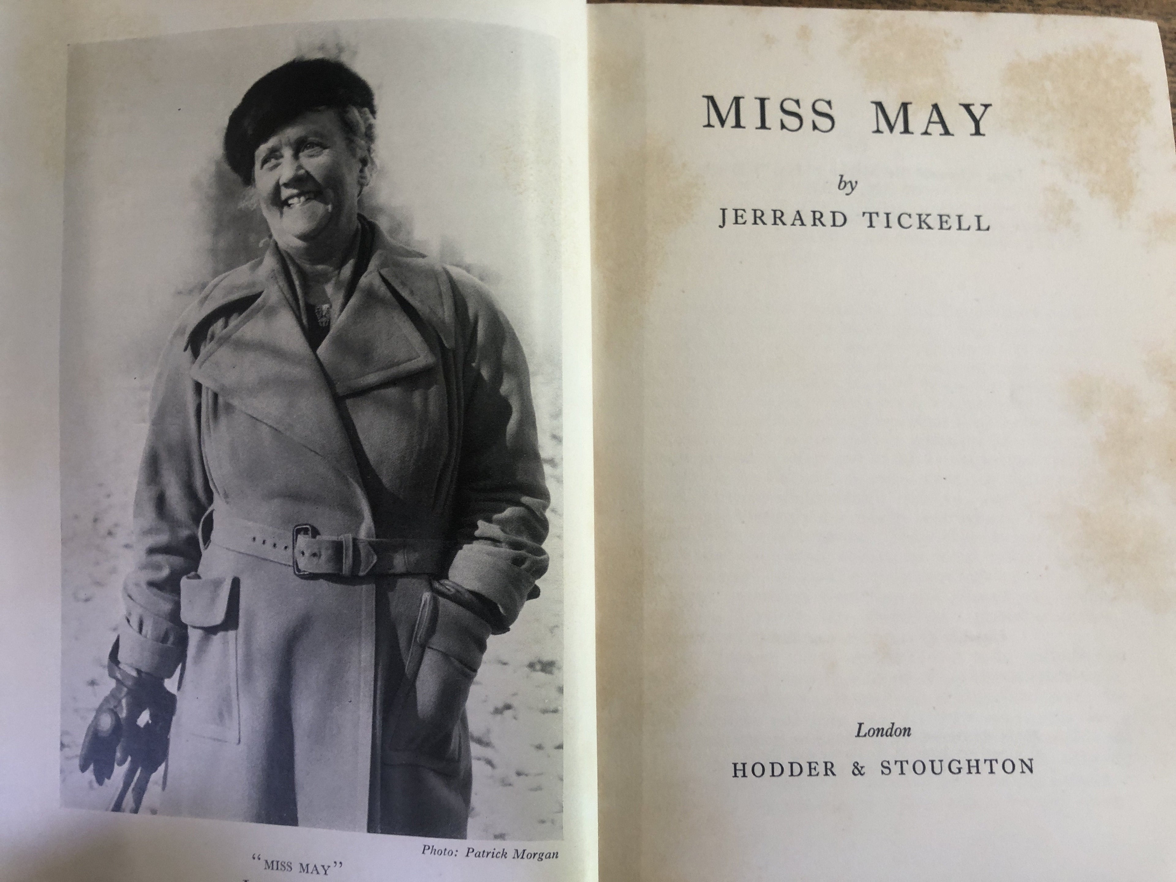 Miss May (The Story of An Englishwoman) - Tickell, Jerrard