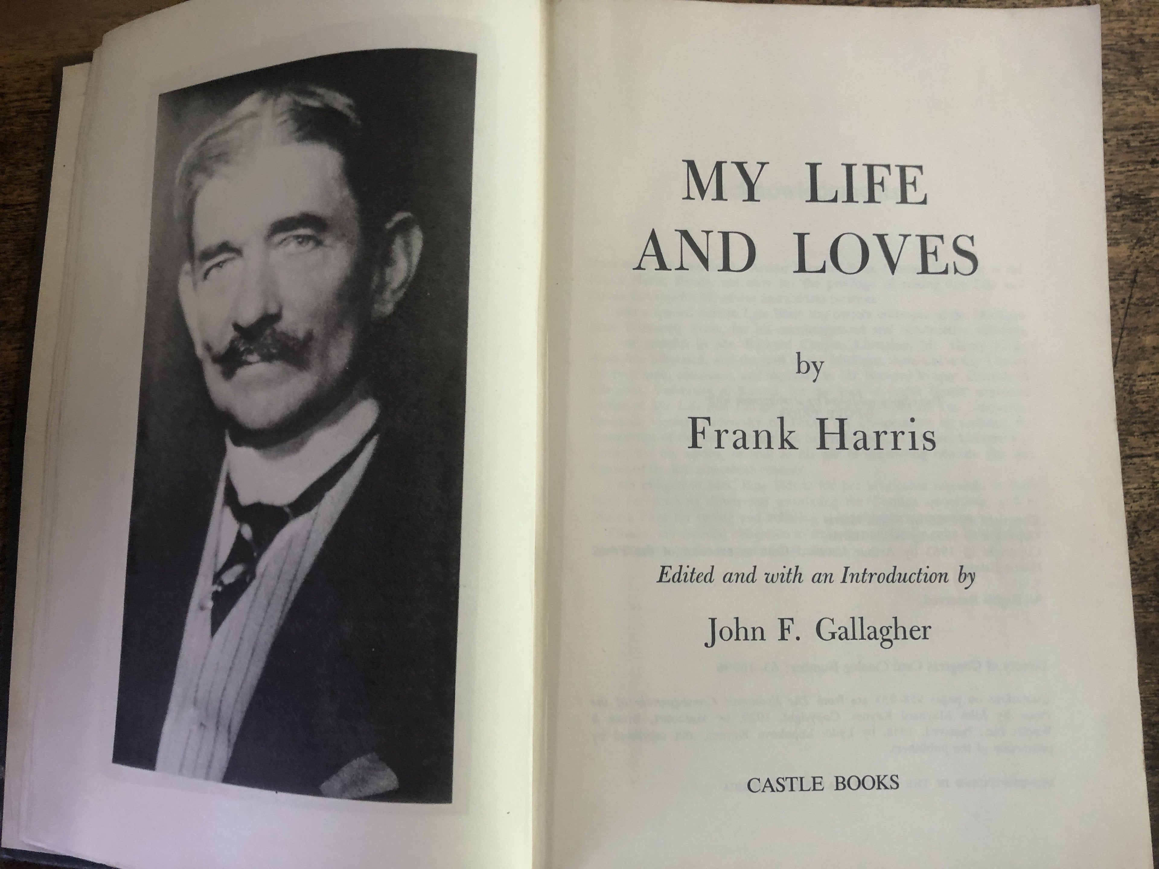 My Life and Loves - Harris, Frank