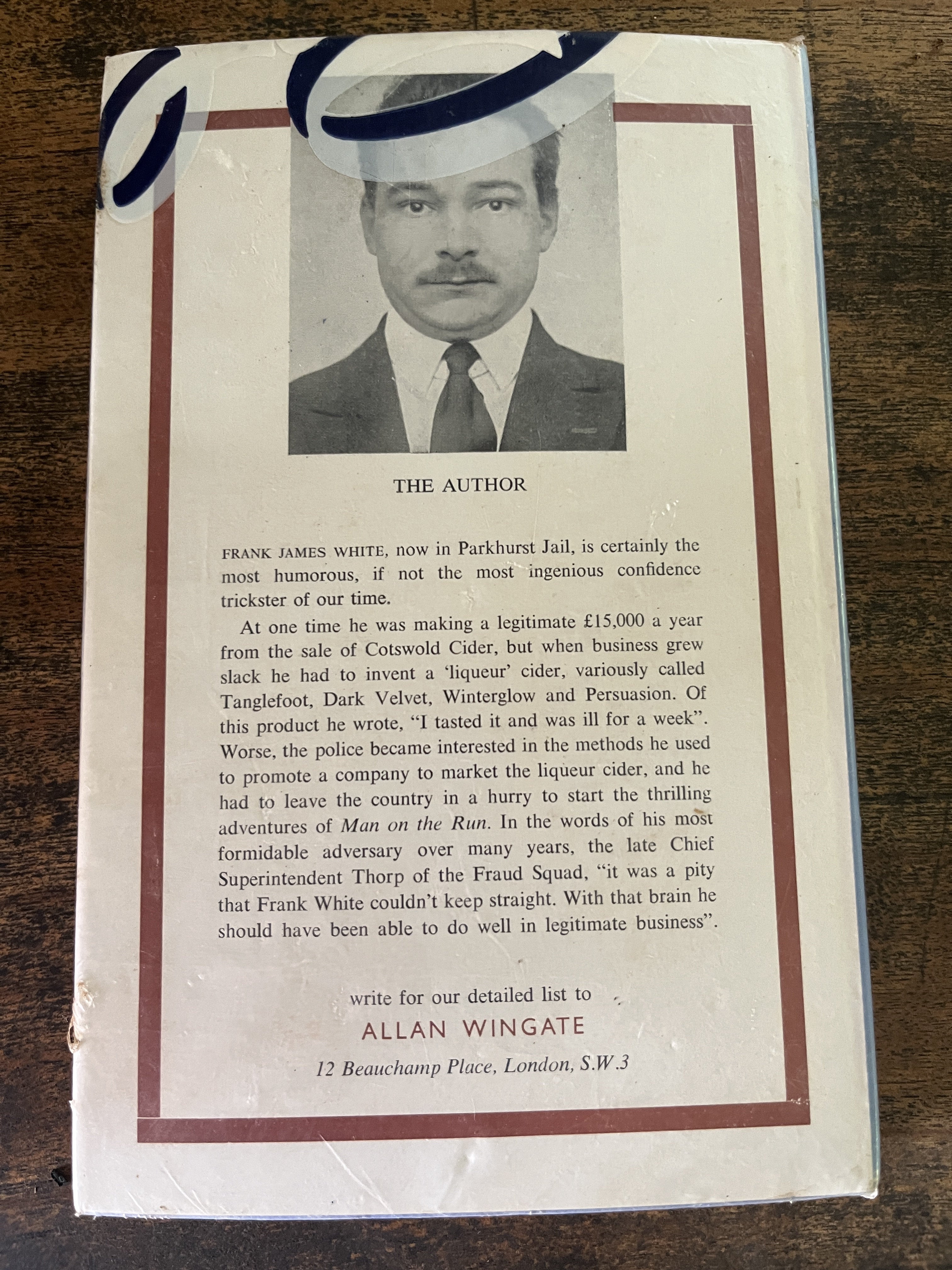 Man On The Run - Stewart-Hargreaves, Eustace Hamilton Ian