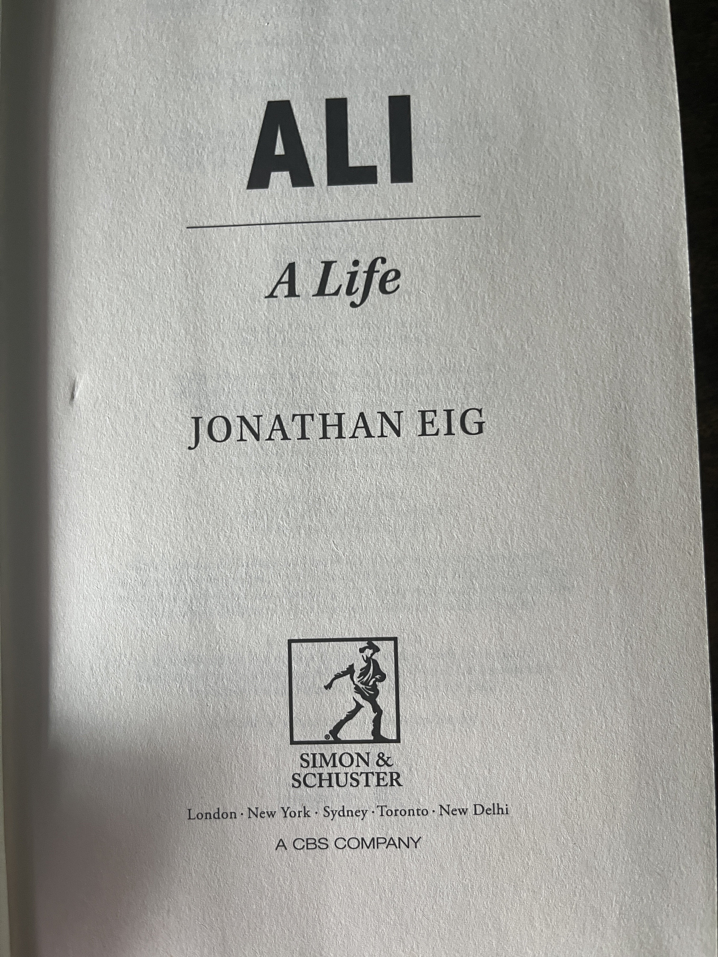 Ali; A Life - Eig, Jonothan
