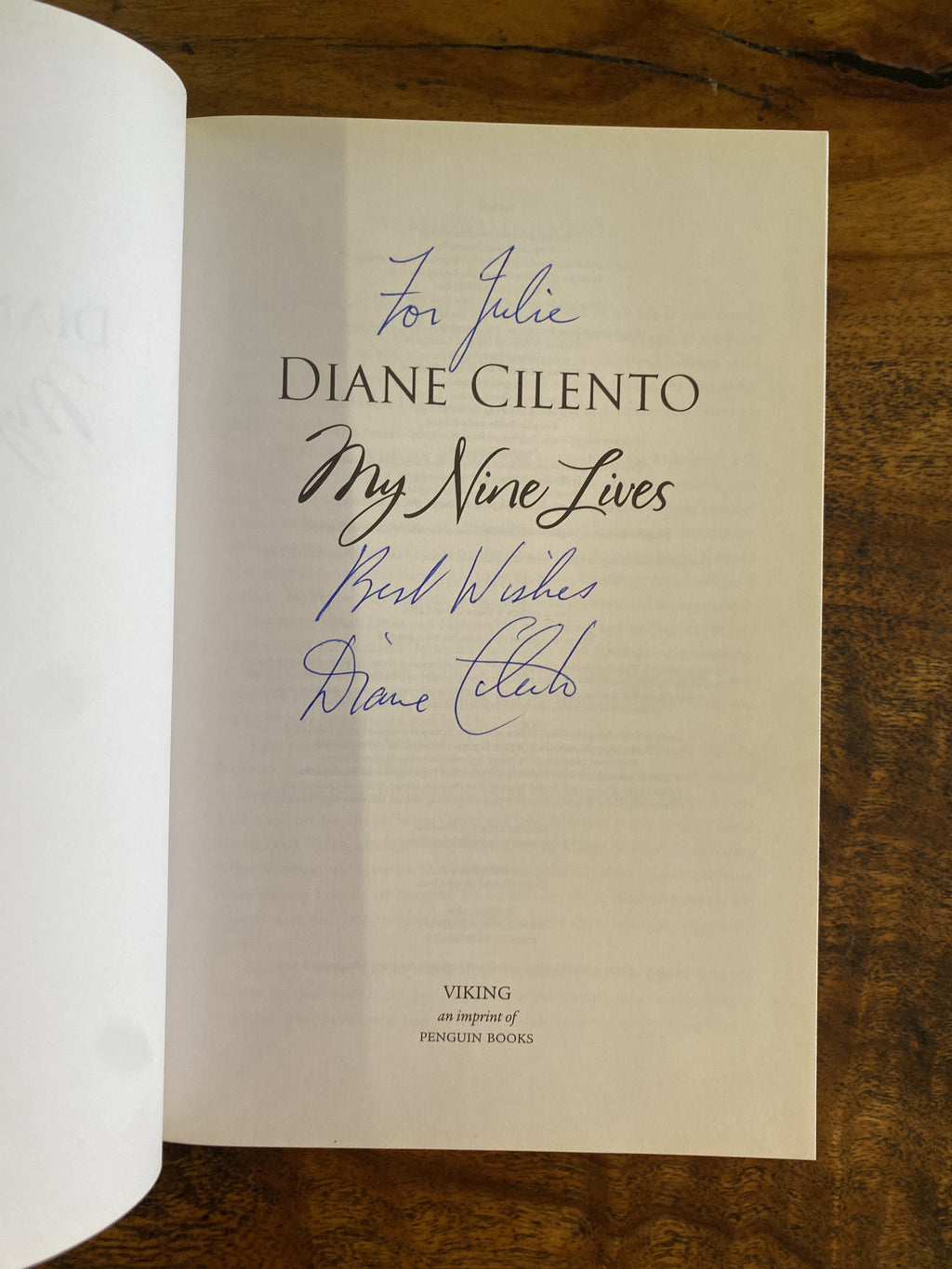 My Nine Lives — Cilento, Diane