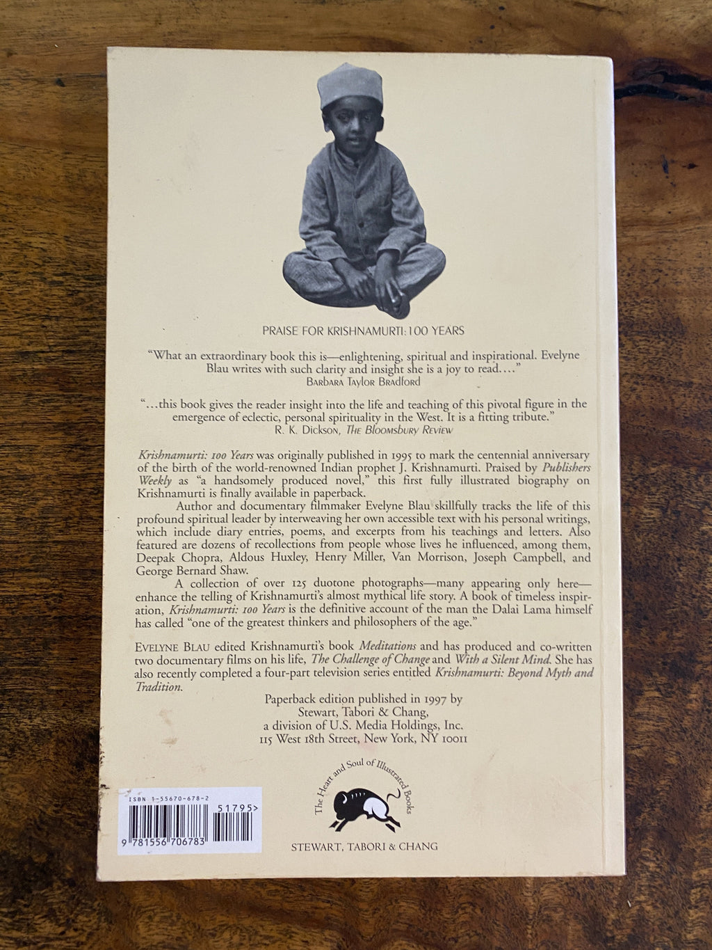 Krishnamurti; 100 Years - Blau, Evelyne