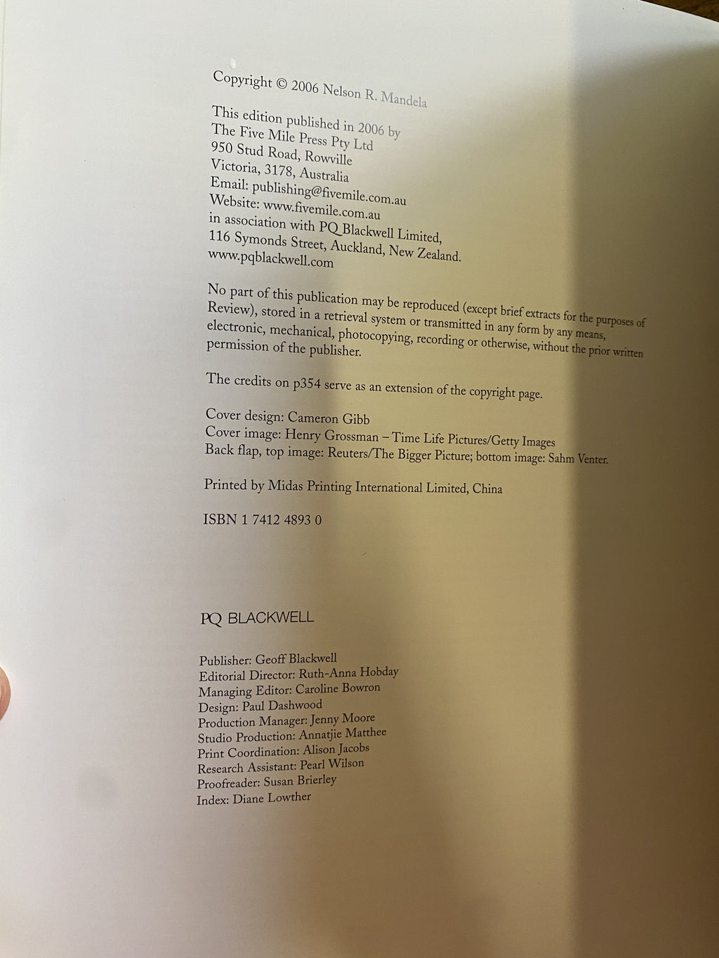 Mandela; The Authorised Portrait -