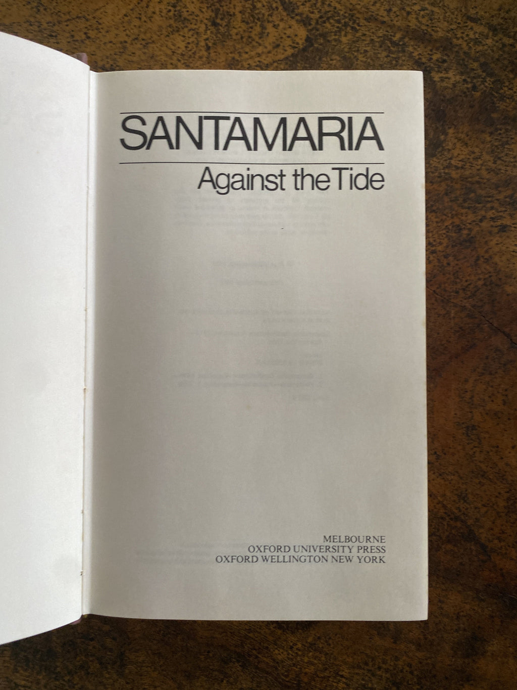 Santamaria; Against The Tide - Santamaria