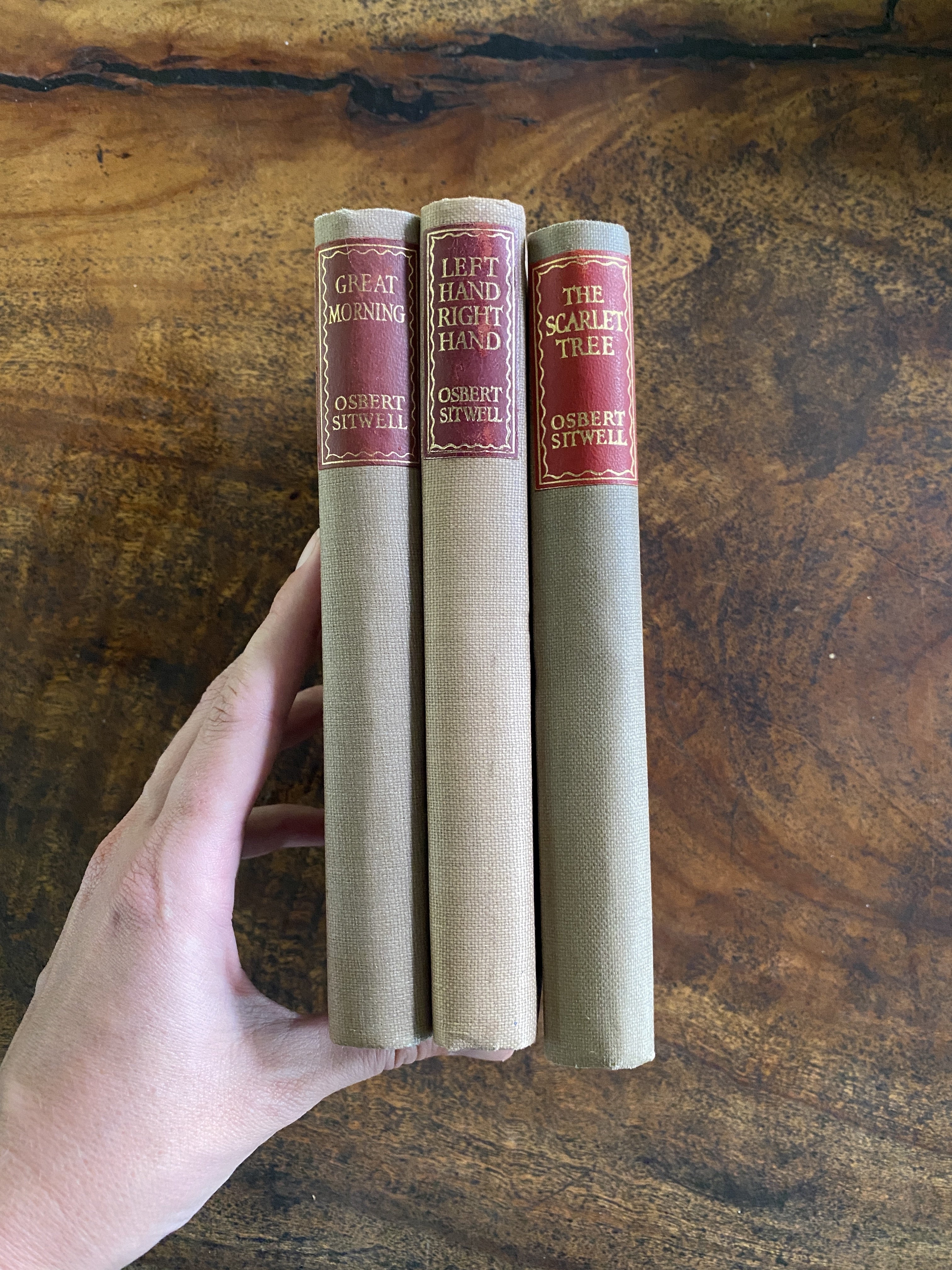 The Scarlet Tree; Great Morning; Left Hand Right Hand — Sitwell, Osbert