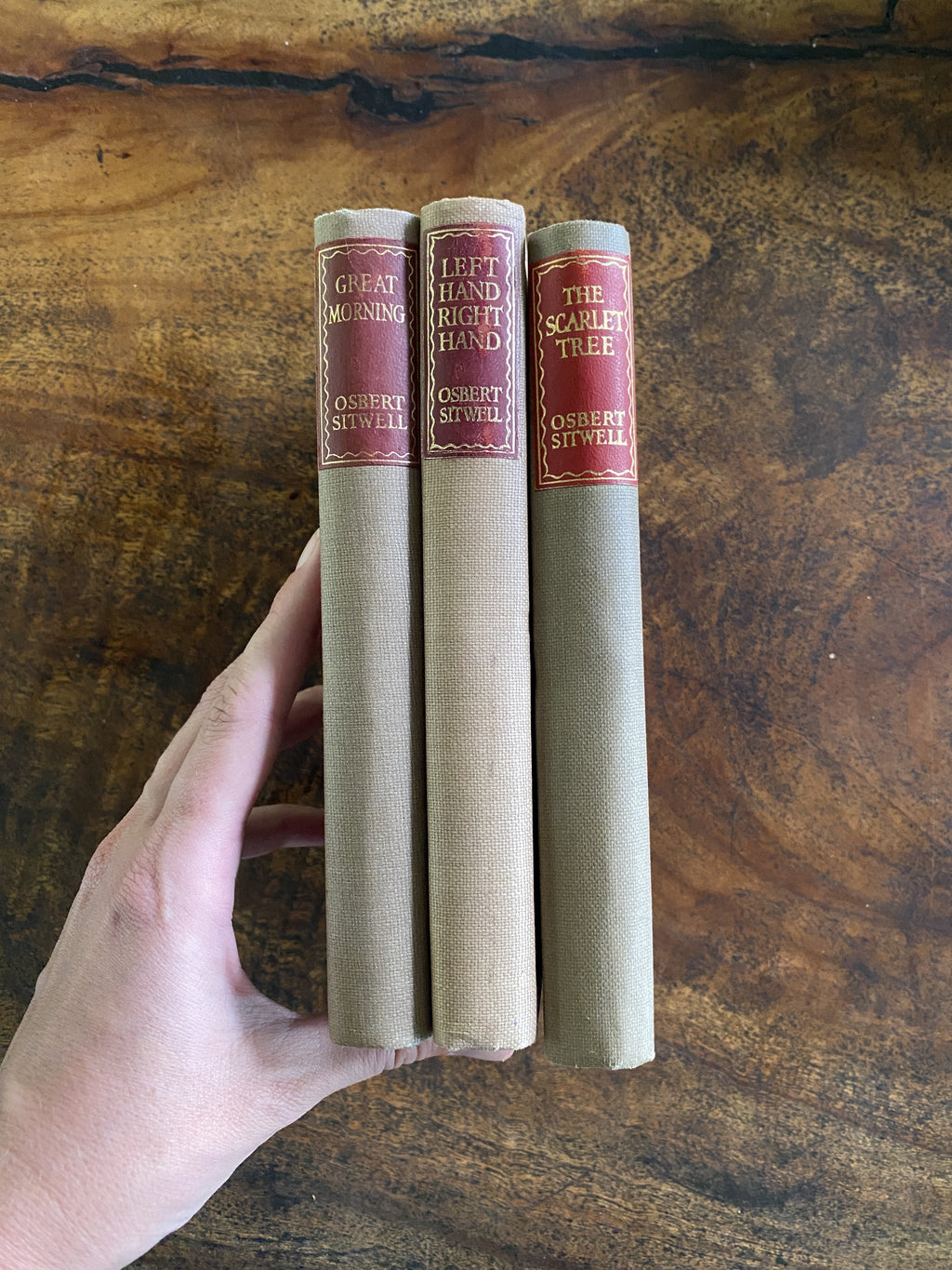 The Scarlet Tree; Great Morning; Left Hand Right Hand — Sitwell, Osbert