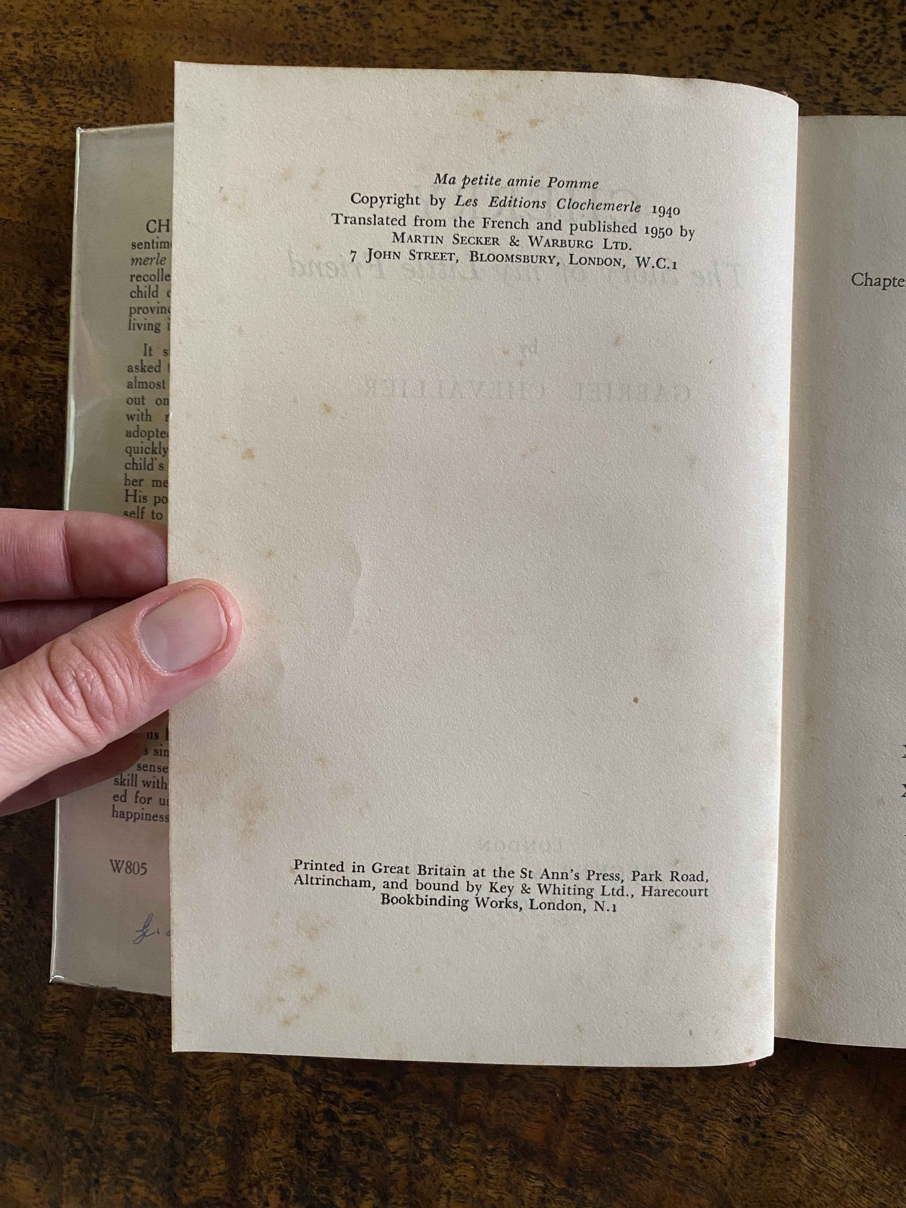 Cherry; The Story Of My Little Friend - Chevalier, Gabriel