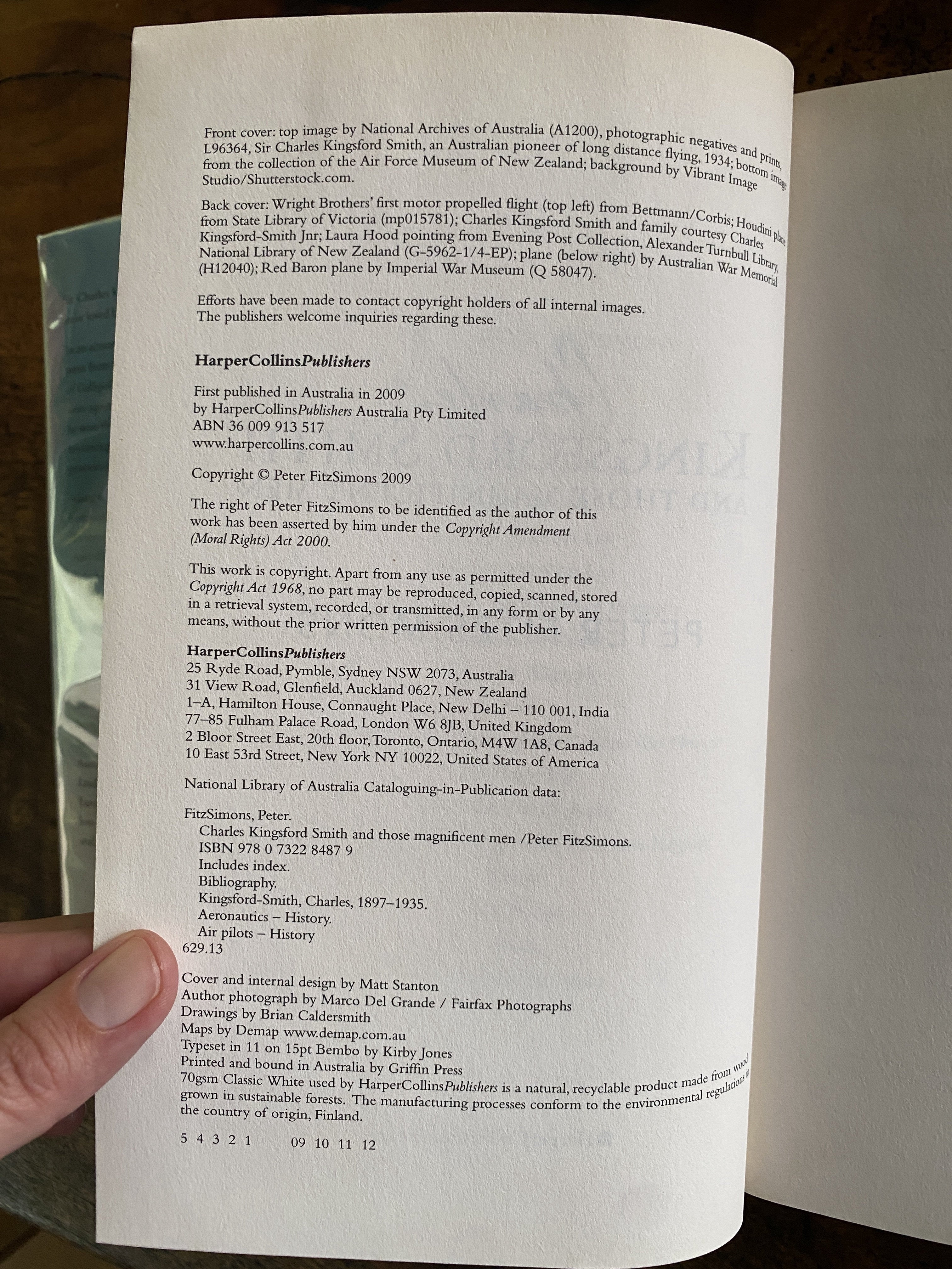 Charles Kingsford Smith And Those Magnificent Men - Fitzsimons, Peter