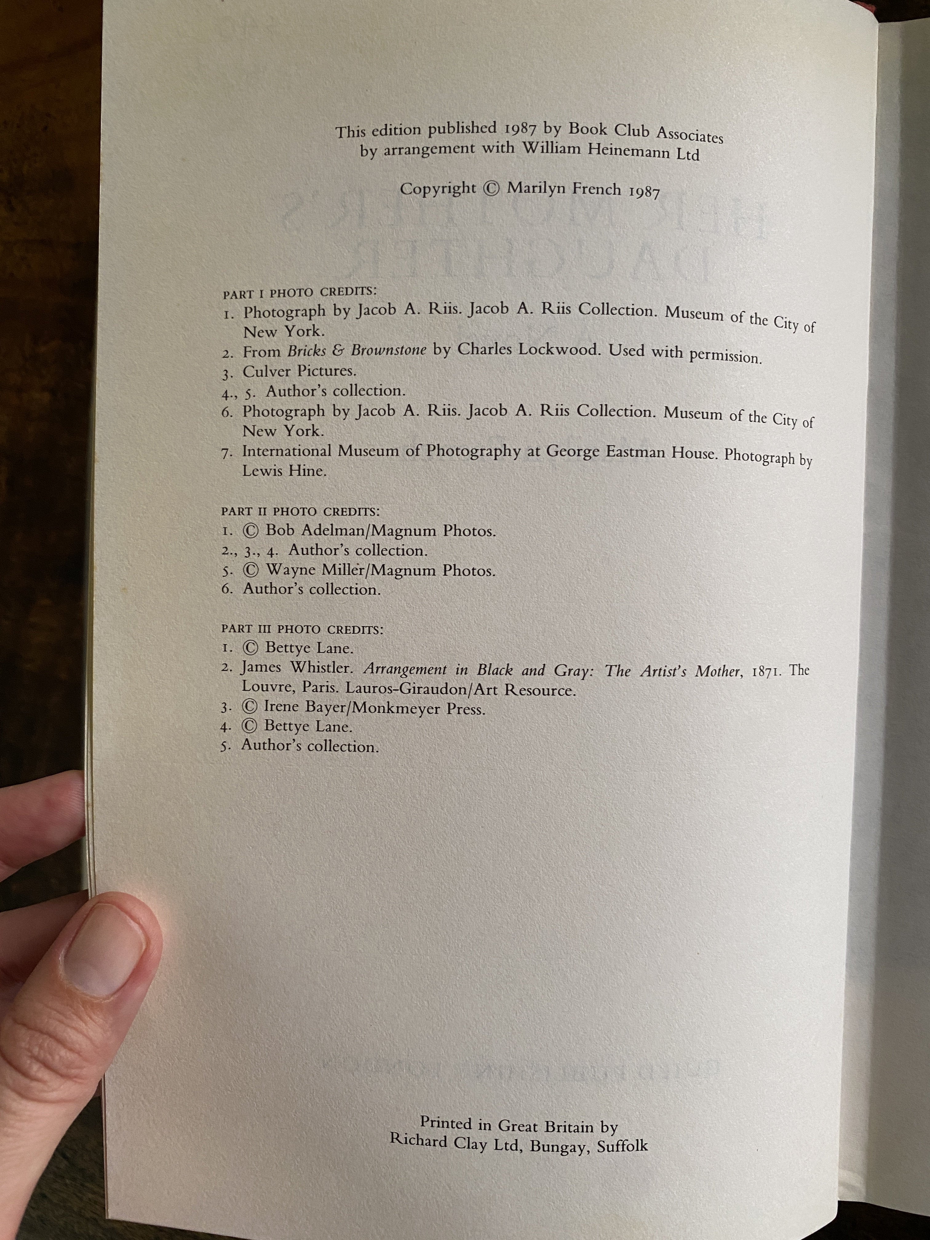 Her Mother's Daughter - French, Msrilyn