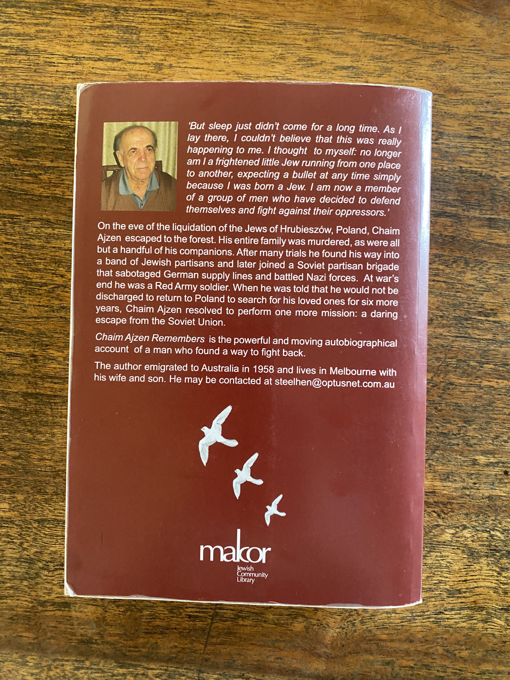 Chaim Ajzen Remembers — Azjen, Chaim