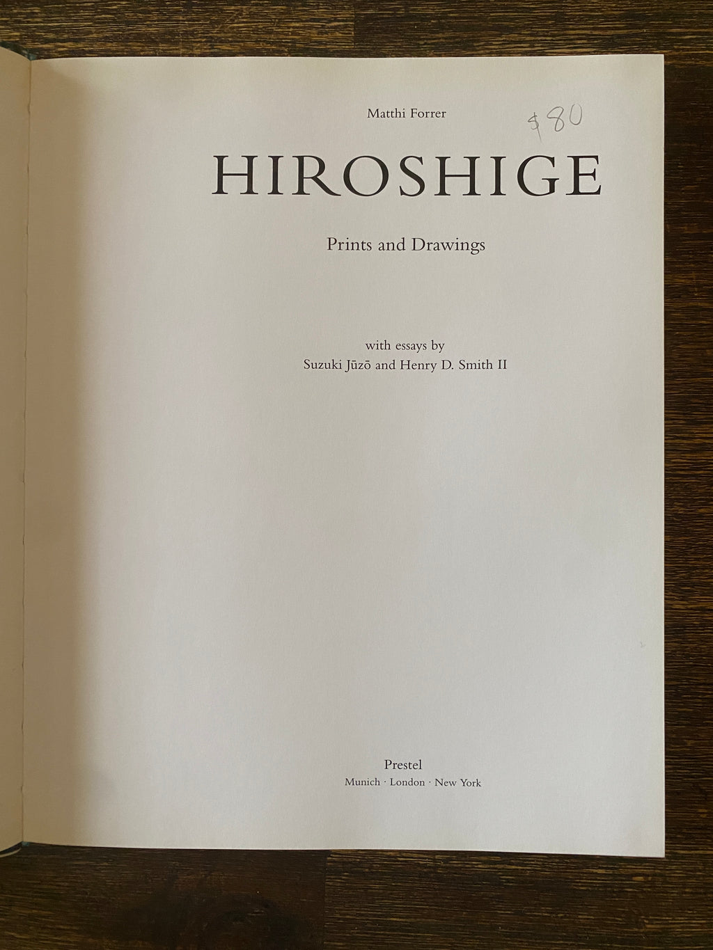 Hiroshige — Forrer, Matthi