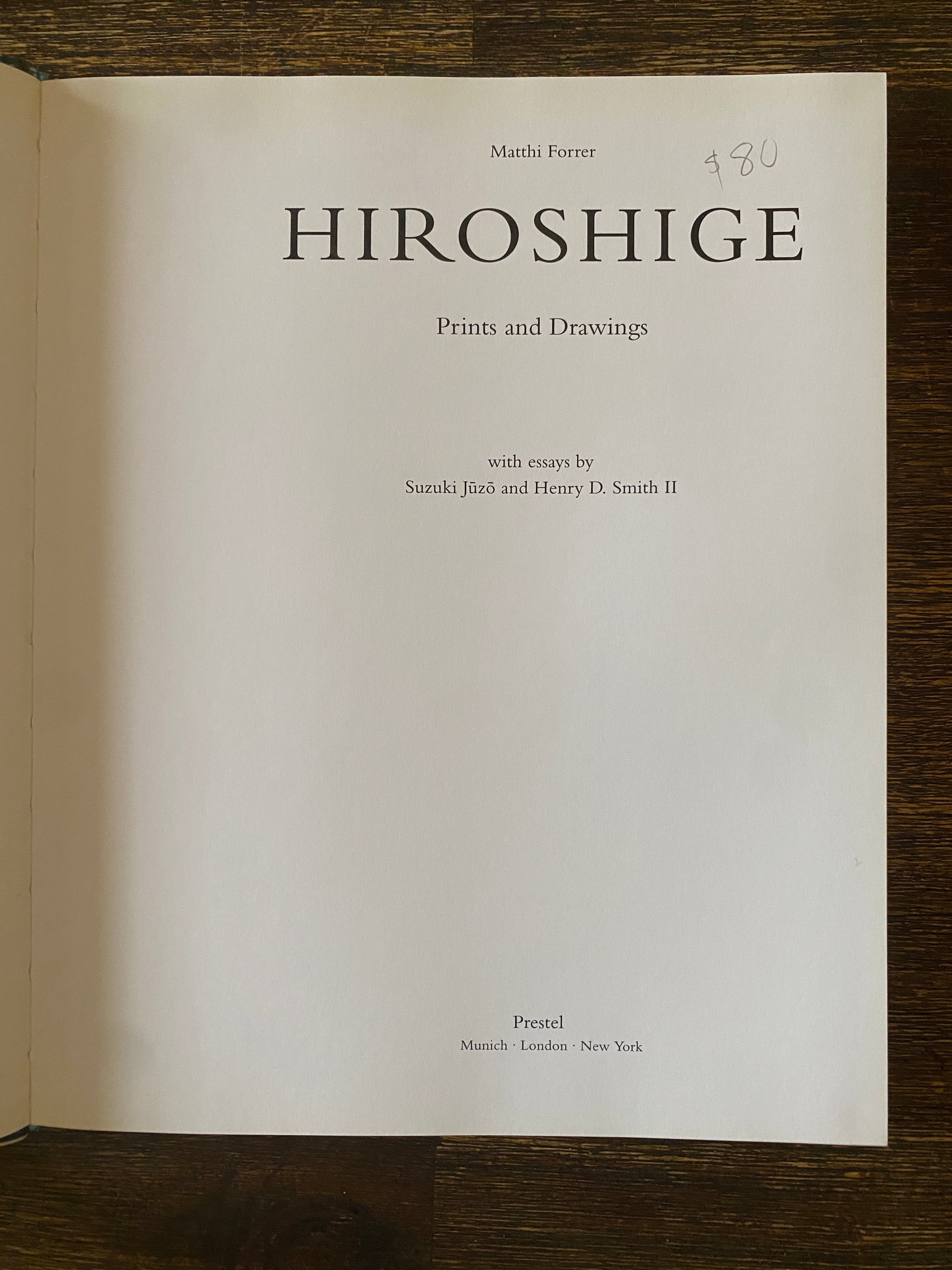 Hiroshige — Forrer, Matthi