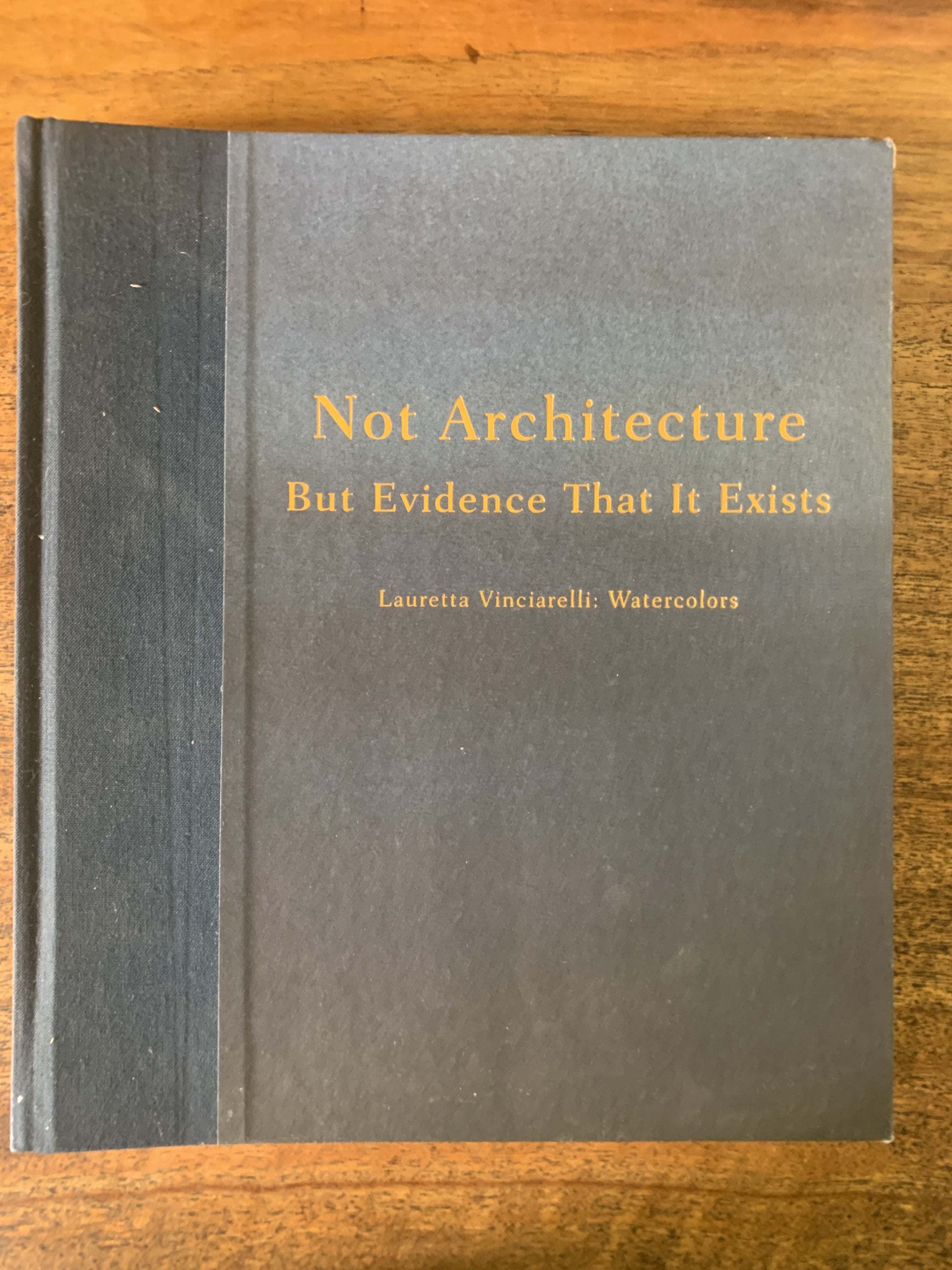 Not Architecture, But Evidence That It Exists: Lauretta Vinciarelli - Vinciarelli, Lauretta