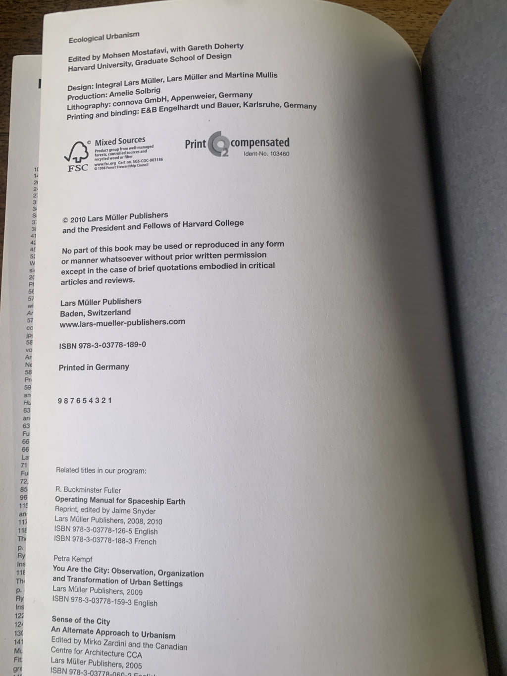 Ecological Urbanism - Mostafavi, Mohsen