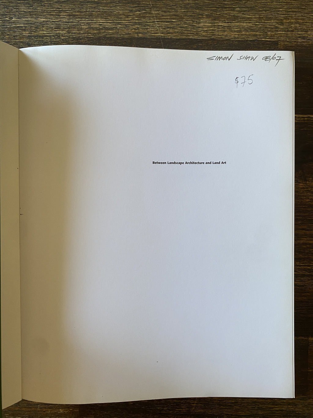 Between Landscape Architecture and Land Art - Udo, Weilacher