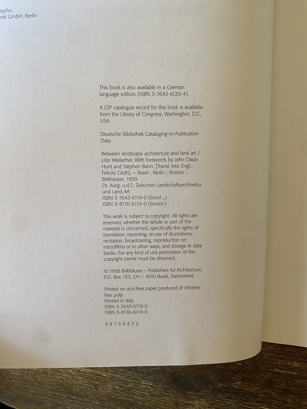 Between Landscape Architecture and Land Art - Udo, Weilacher