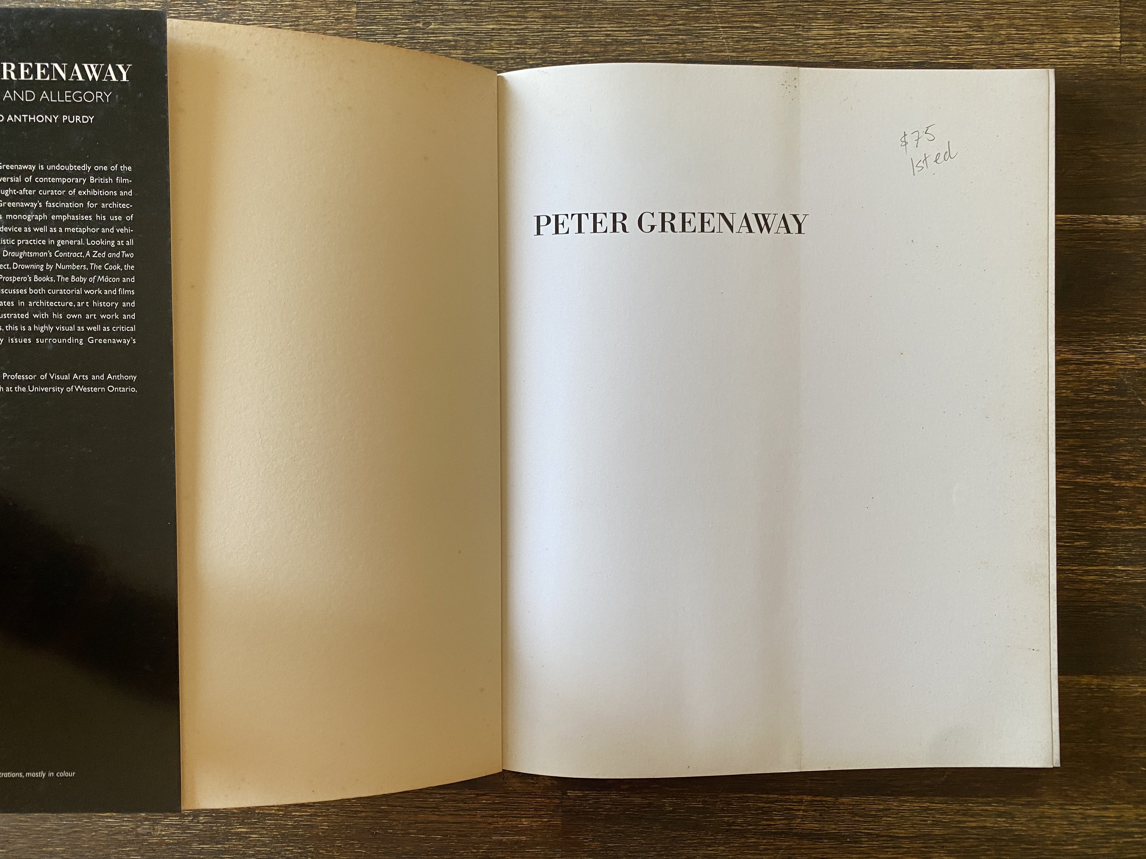 Architecture and Allegory - Greenaway, Peter