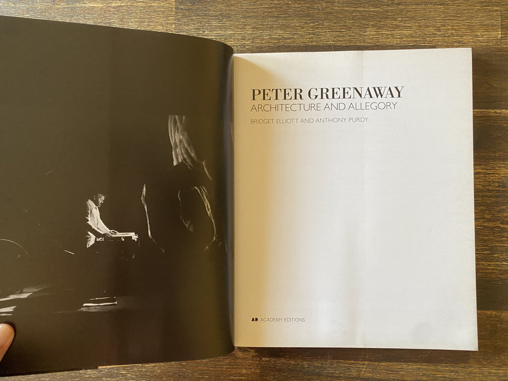 Architecture and Allegory - Greenaway, Peter