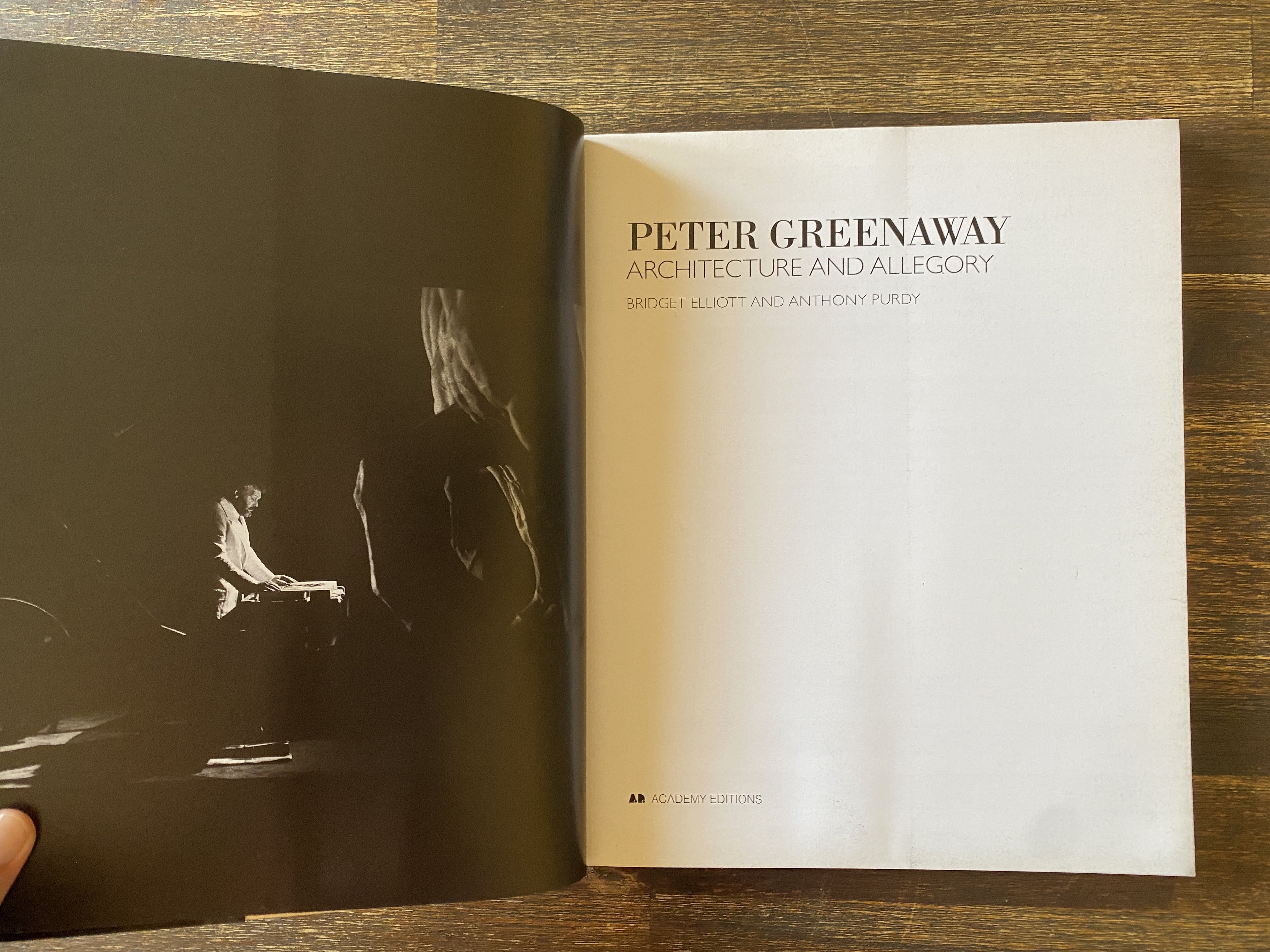 Architecture and Allegory - Greenaway, Peter