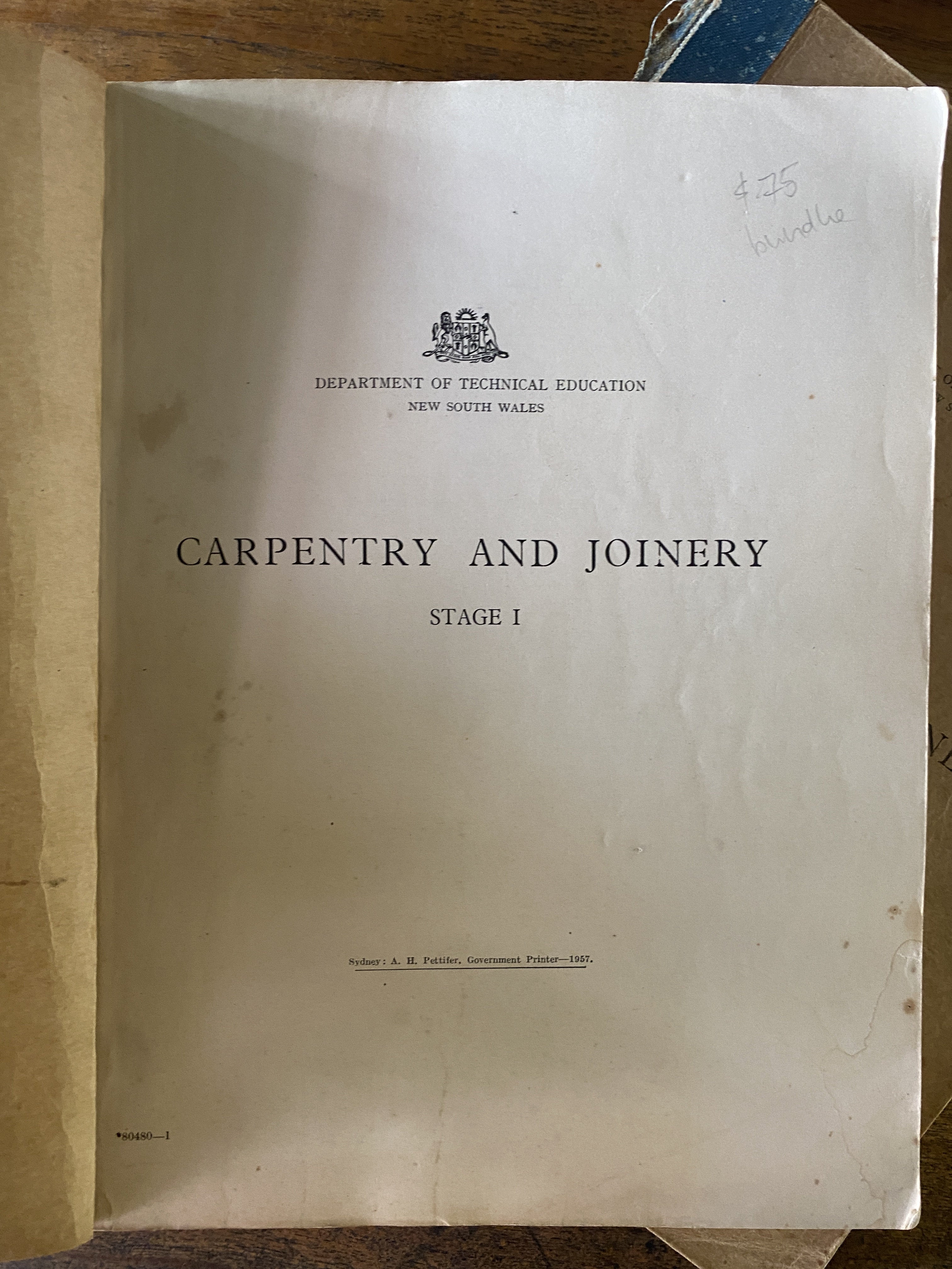 Carpentry and Joinery Stage I & II -