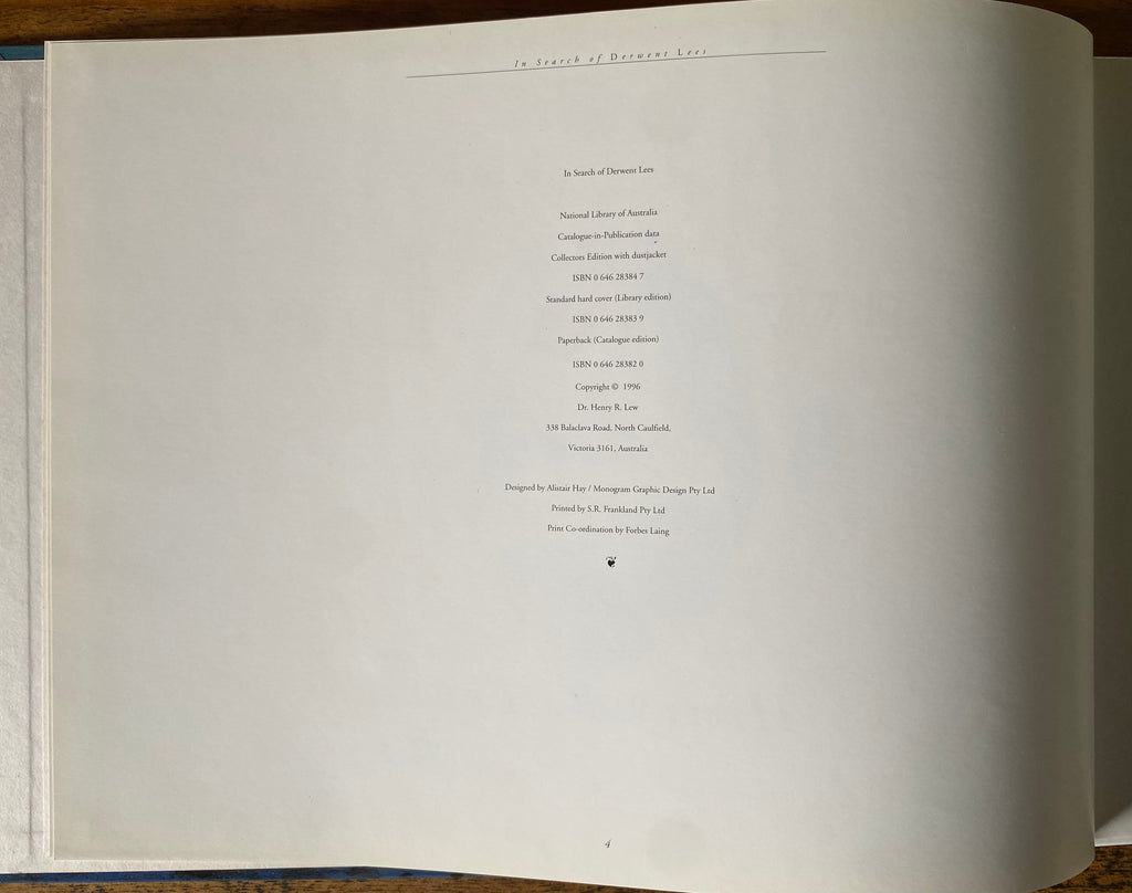 In Search of Derwent Lees - Lew, Henry R.