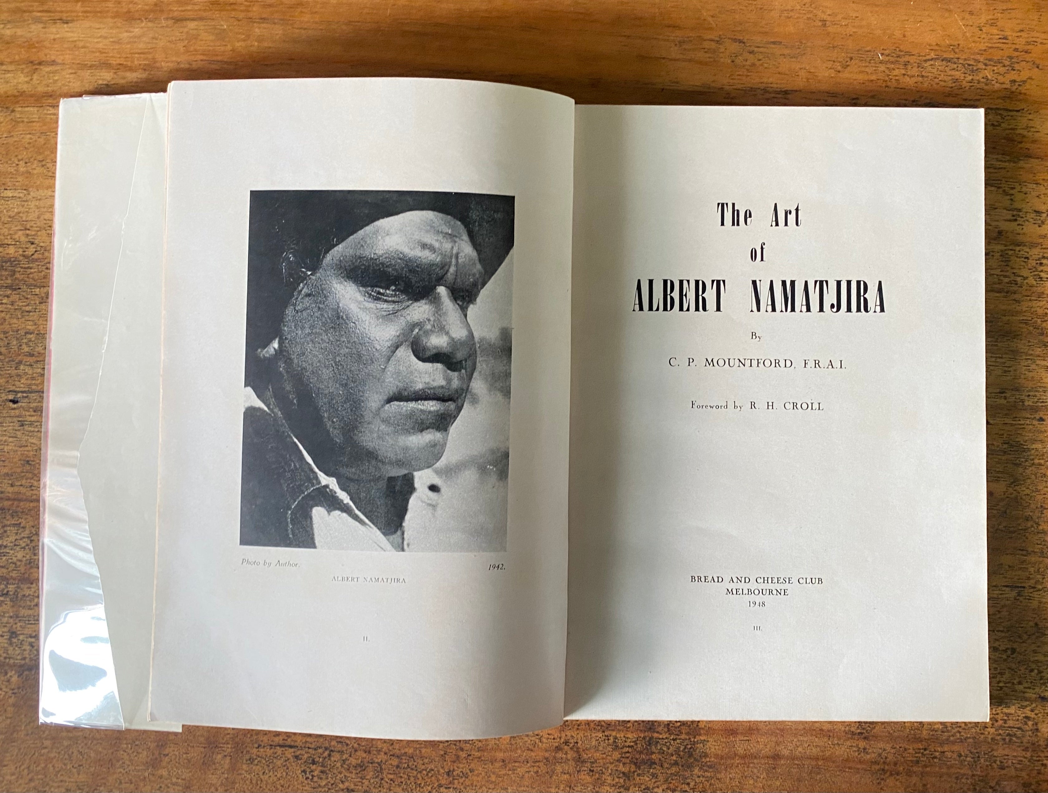 The Art of Albert Namatjira - Mountford, C. P.