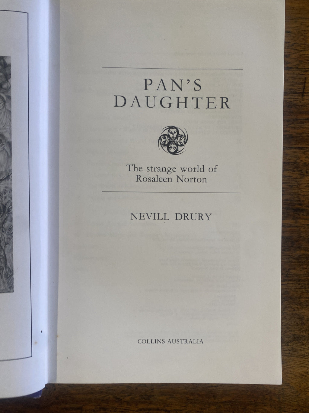 Pan's Daughter; The Strange World of Rosaleen Norton - Drury, Nevill