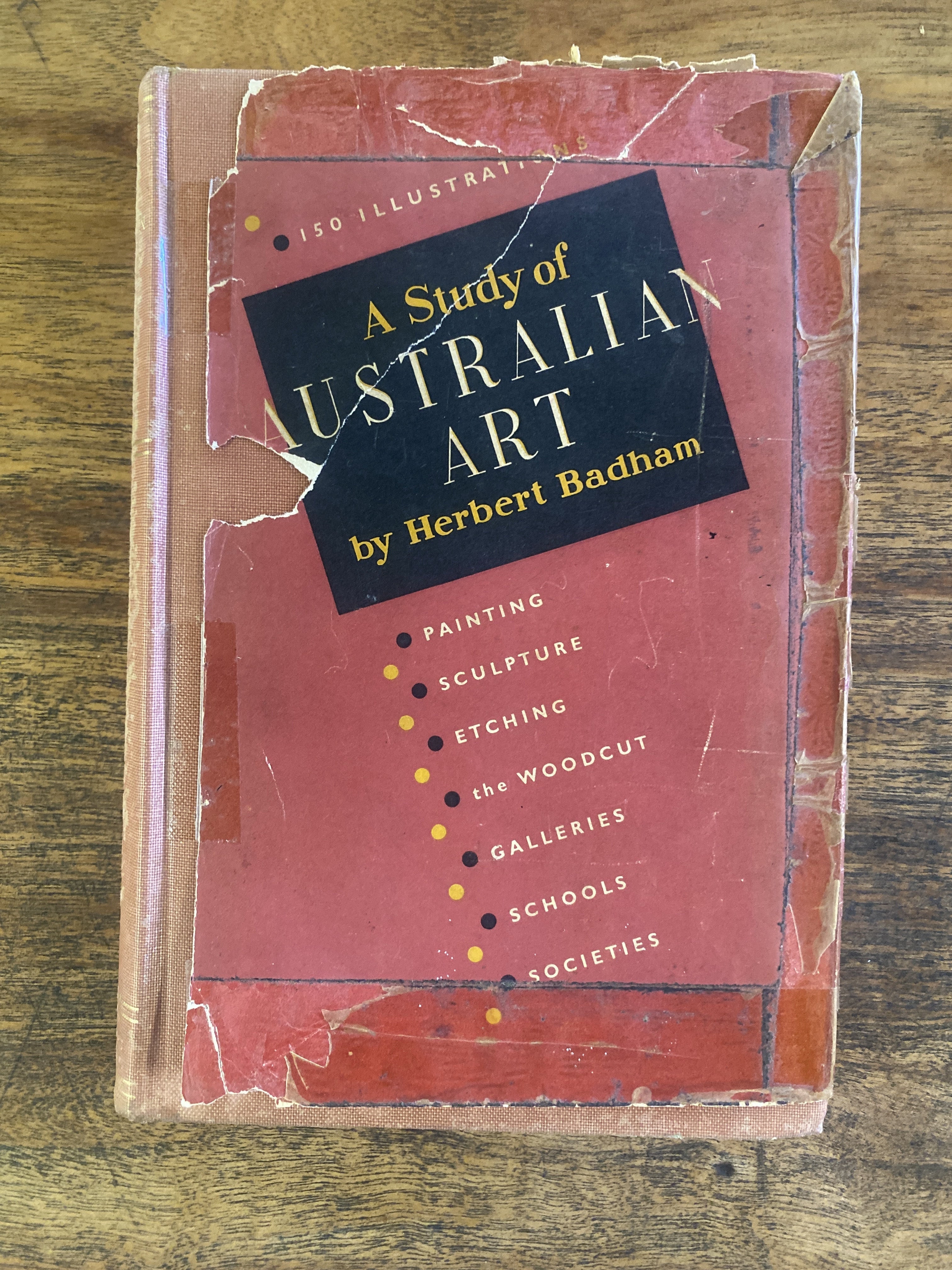 A Study In Australian Art - Badham, Herbert