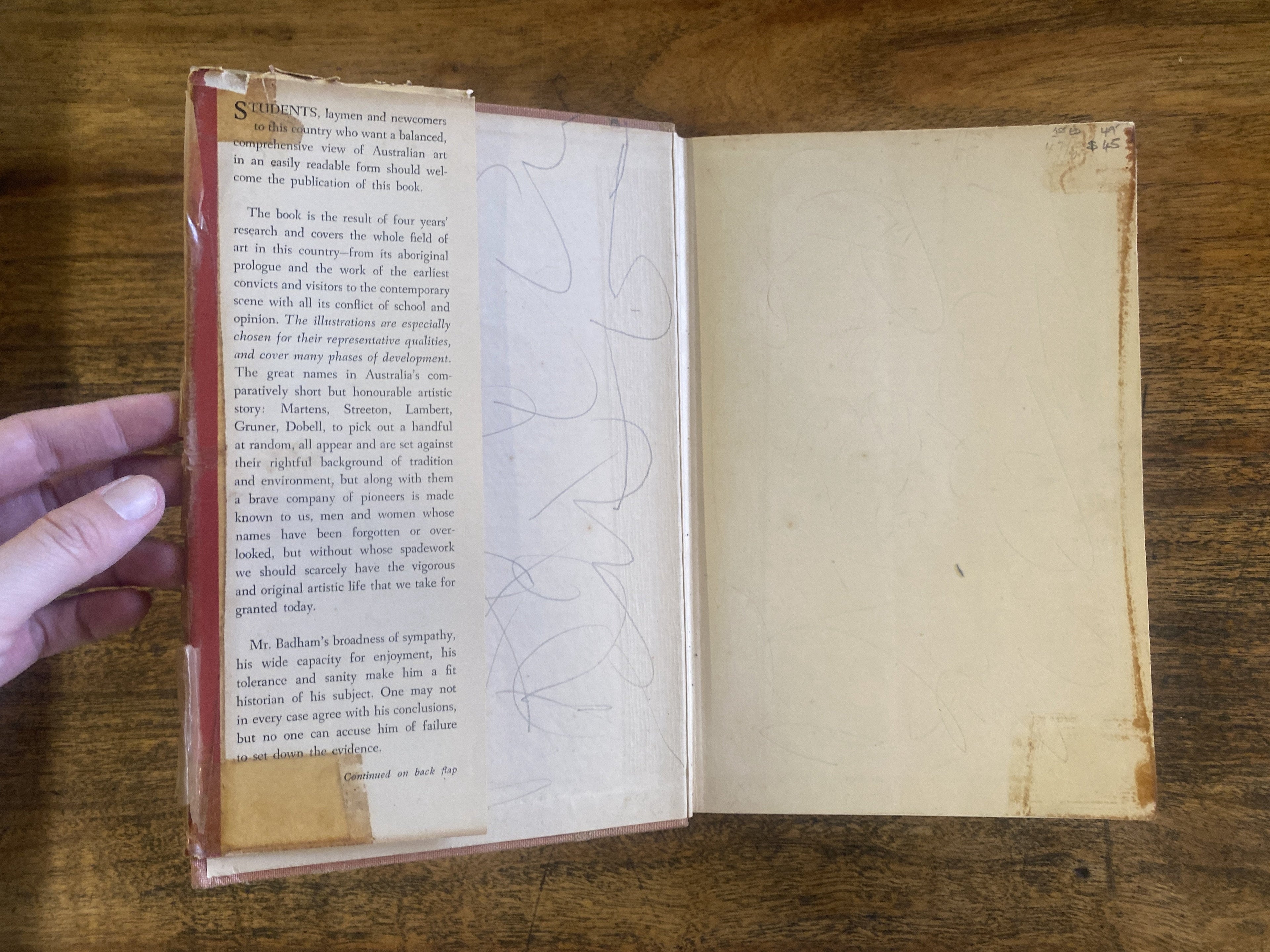 A Study In Australian Art - Badham, Herbert