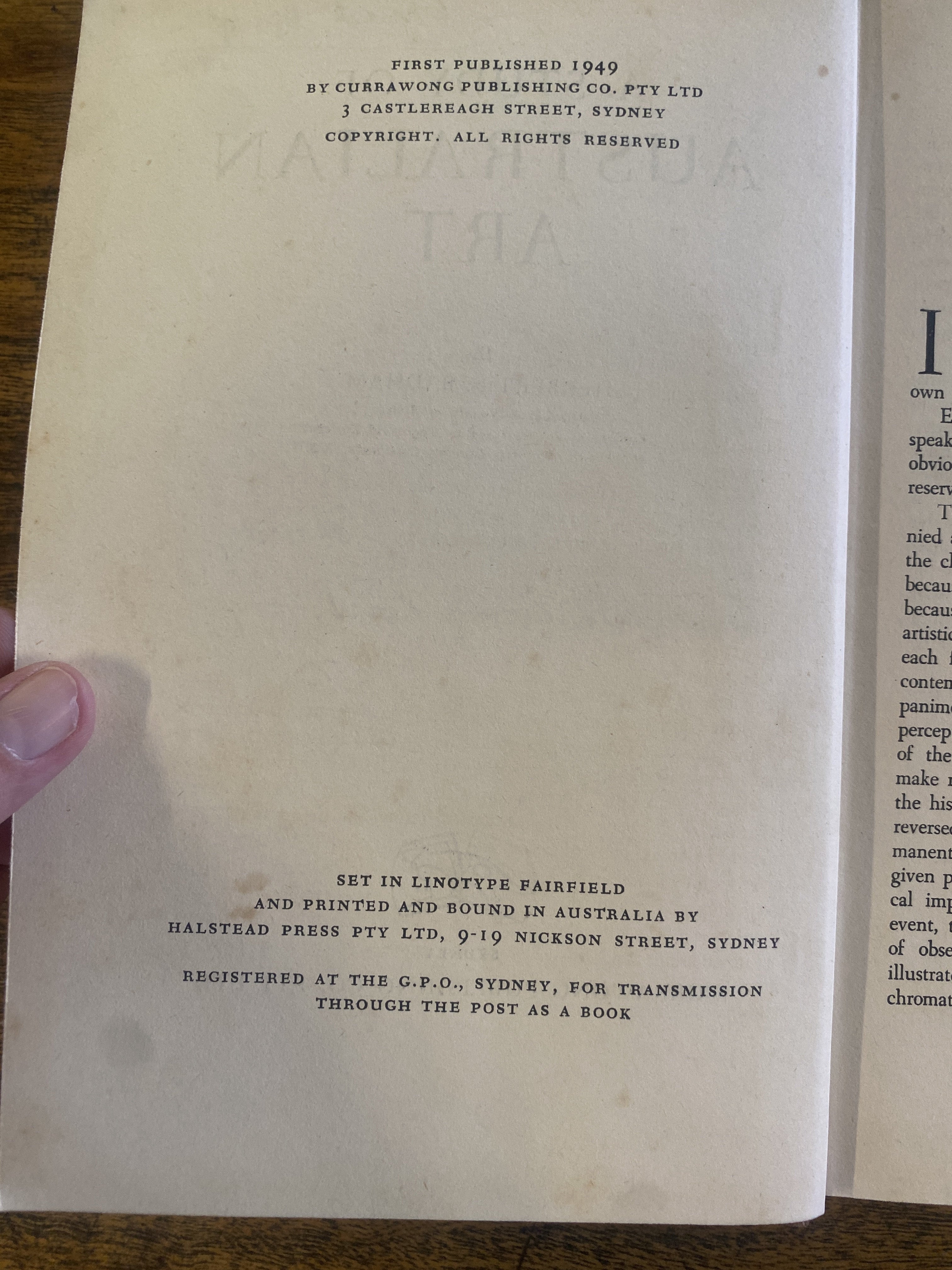 A Study In Australian Art - Badham, Herbert