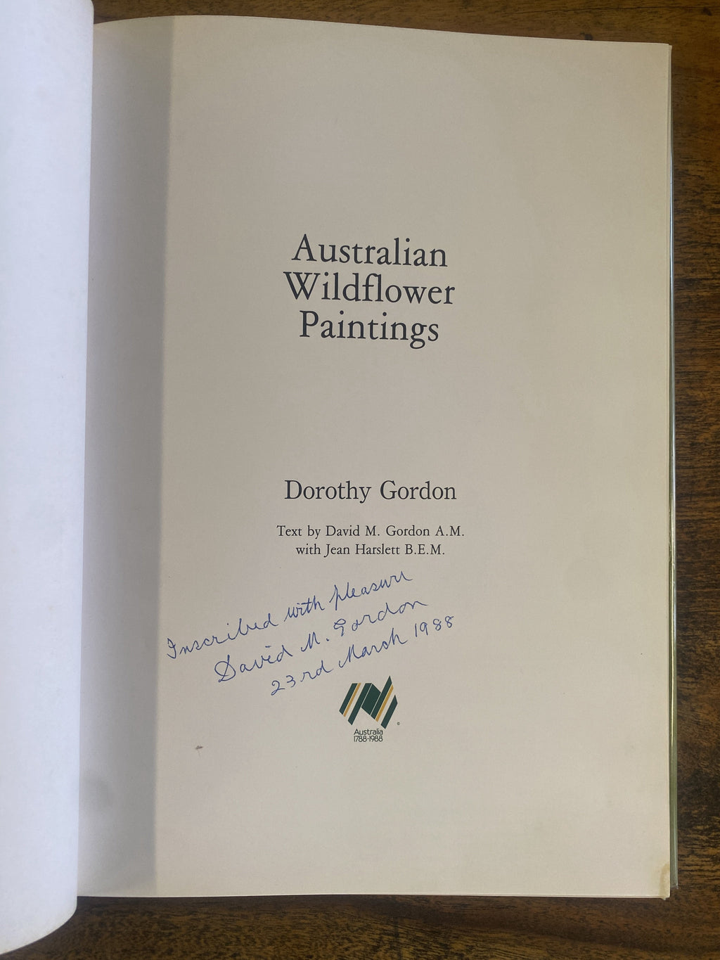 Australian Wildflower Paintings - Gordon, Dorothy