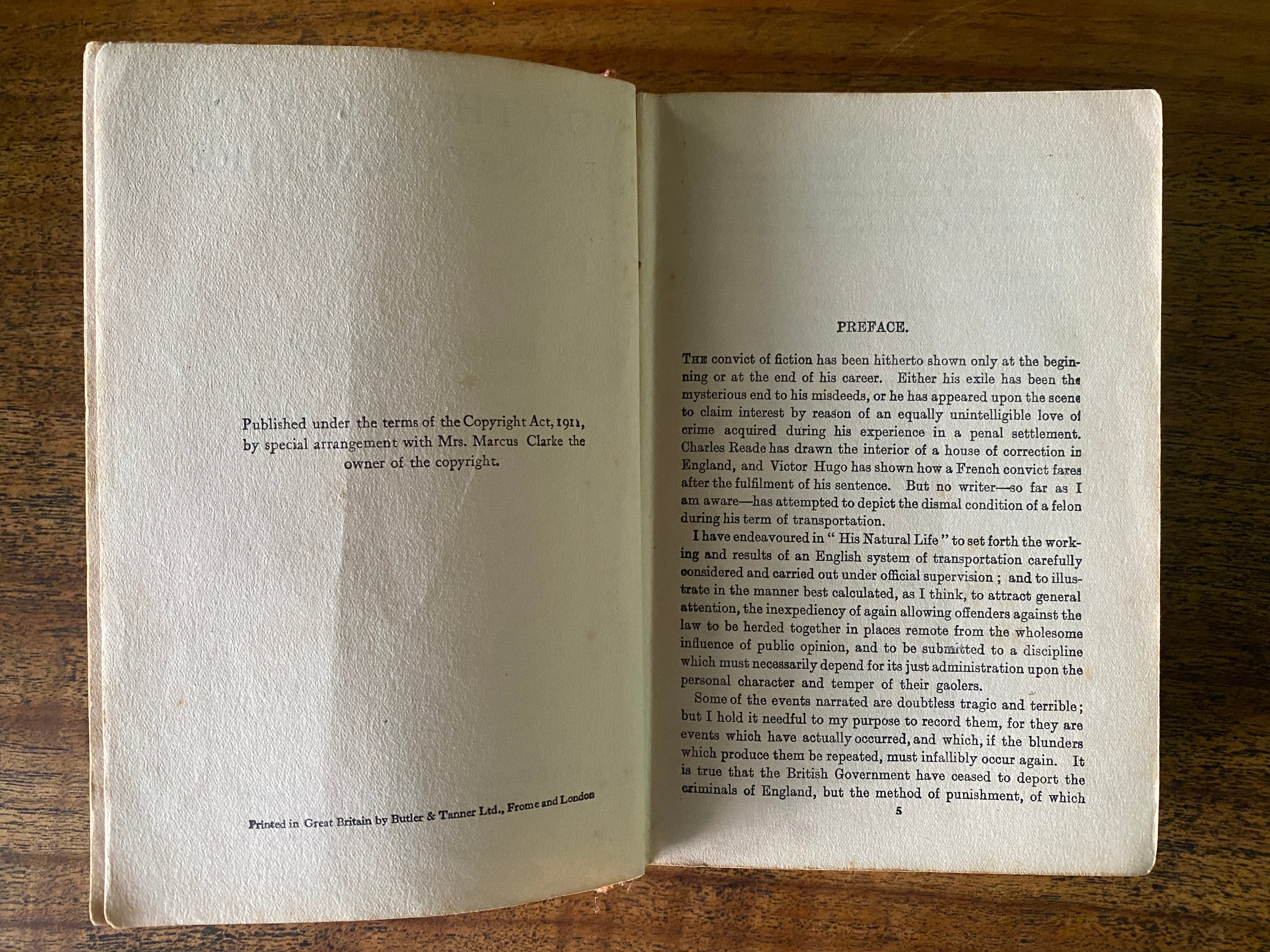 For the Term of His Natural Life — Clarke, Marcus