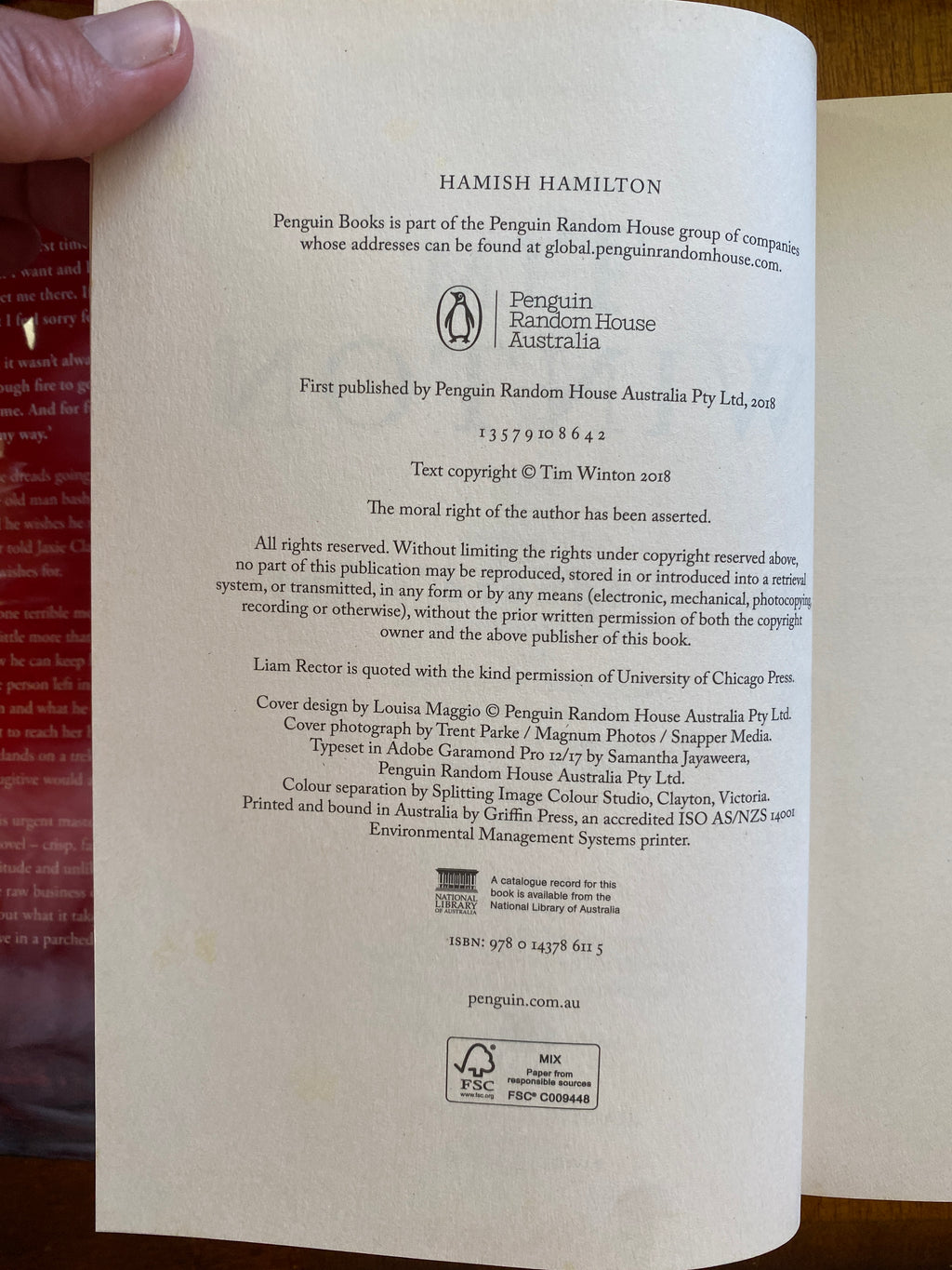 The Shepard's Hut — Winton, Tim