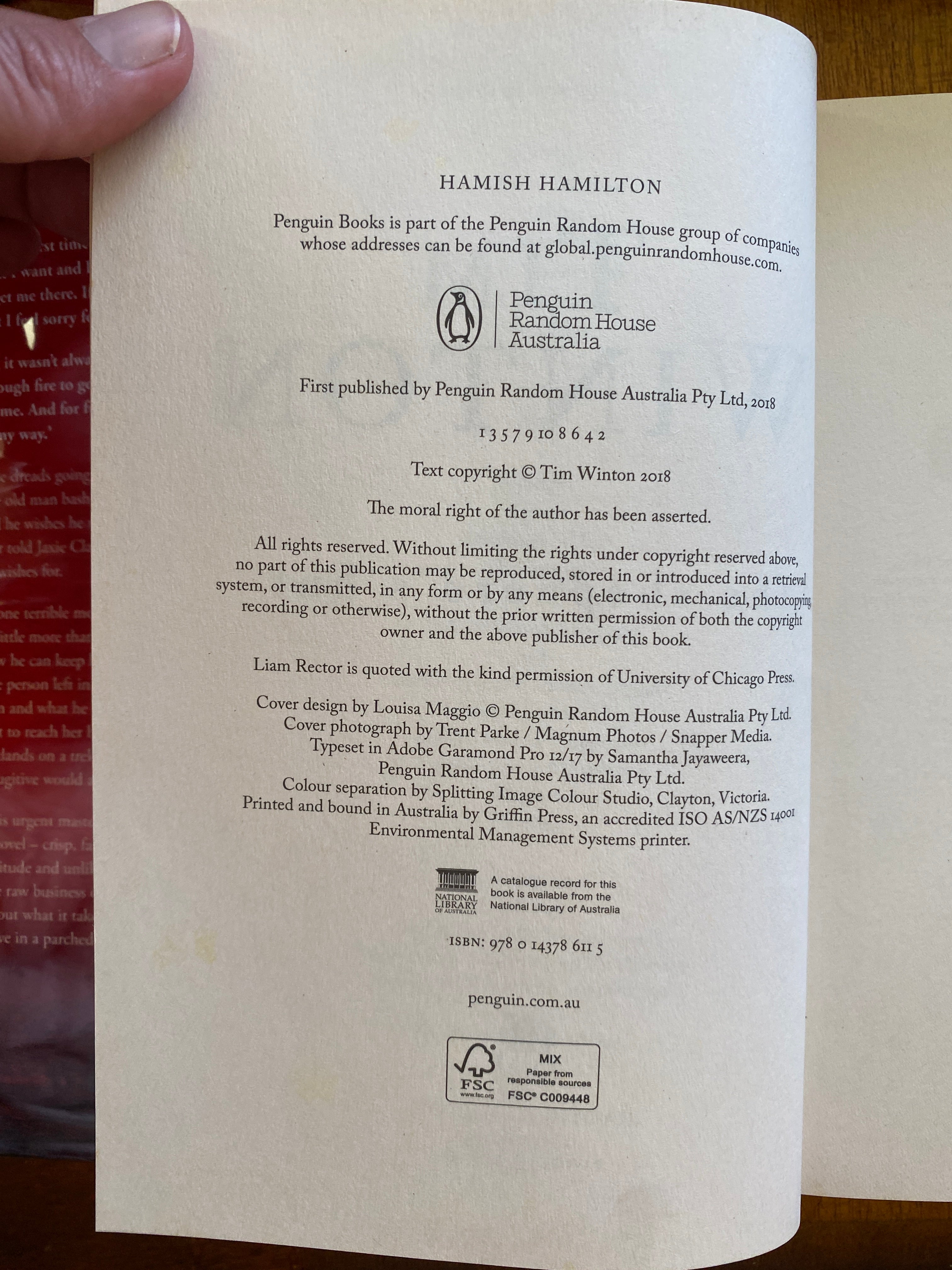 The Shepard's Hut — Winton, Tim