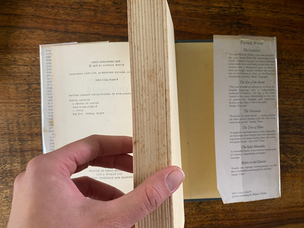 A Fringe of Leaves — White, Patrick