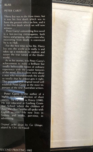 Bliss — Peter Carey
