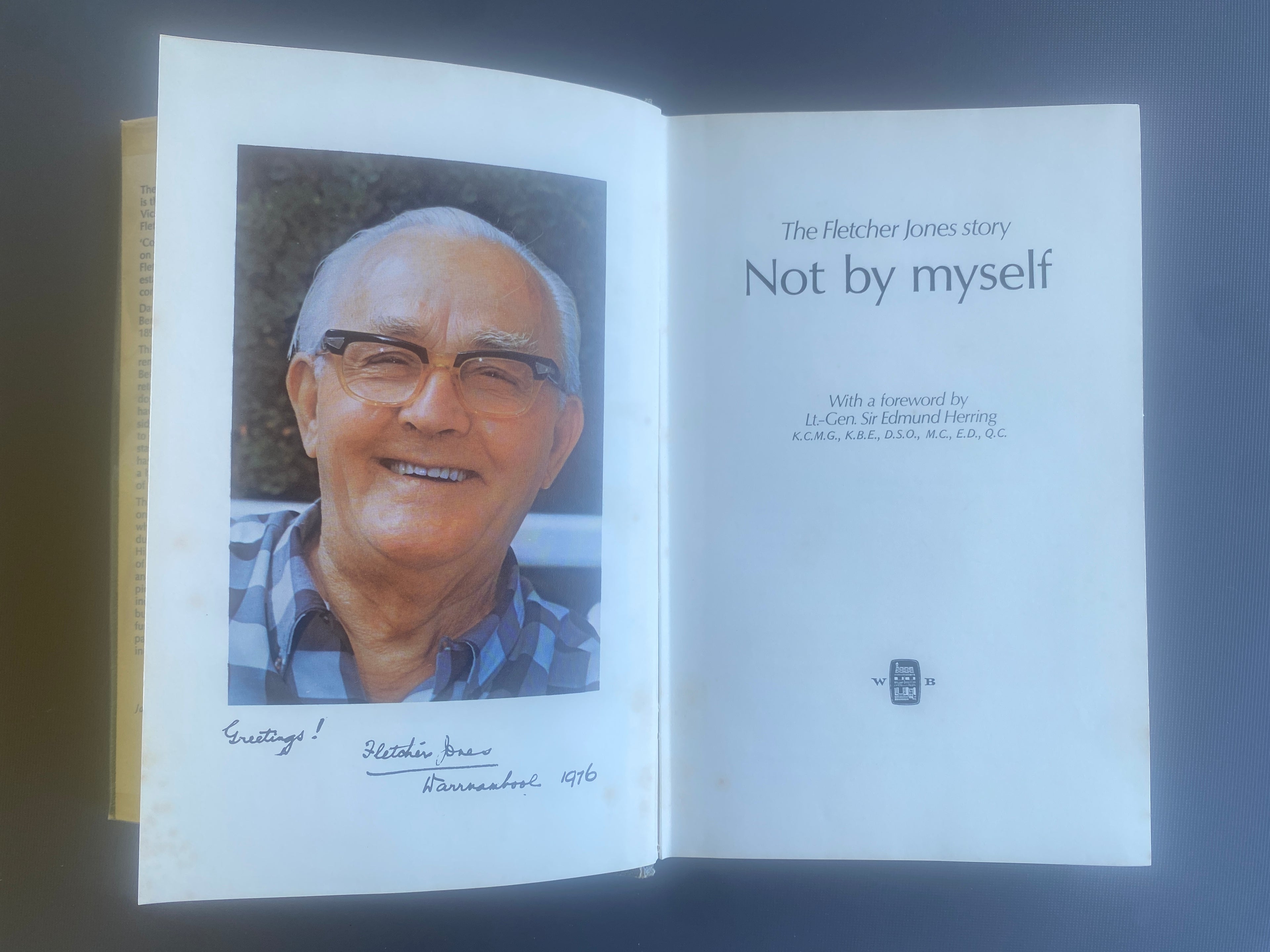 Not by myself — Jones, Fletcher