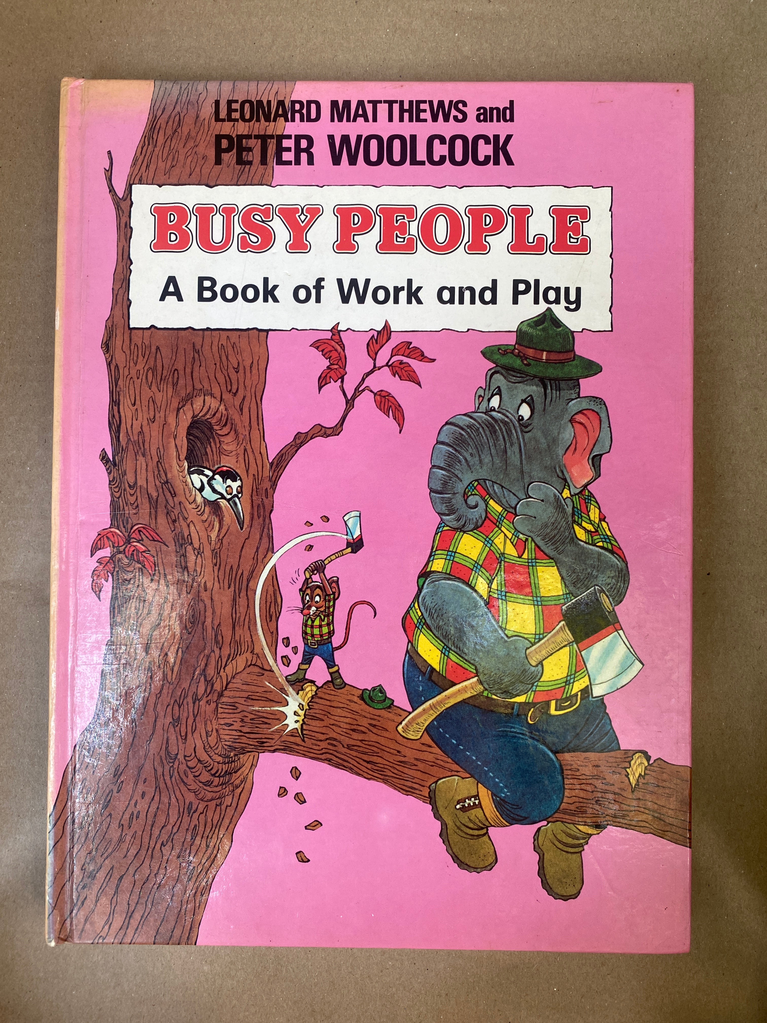 Busy People A Book of Work and play - Leonard Matthews