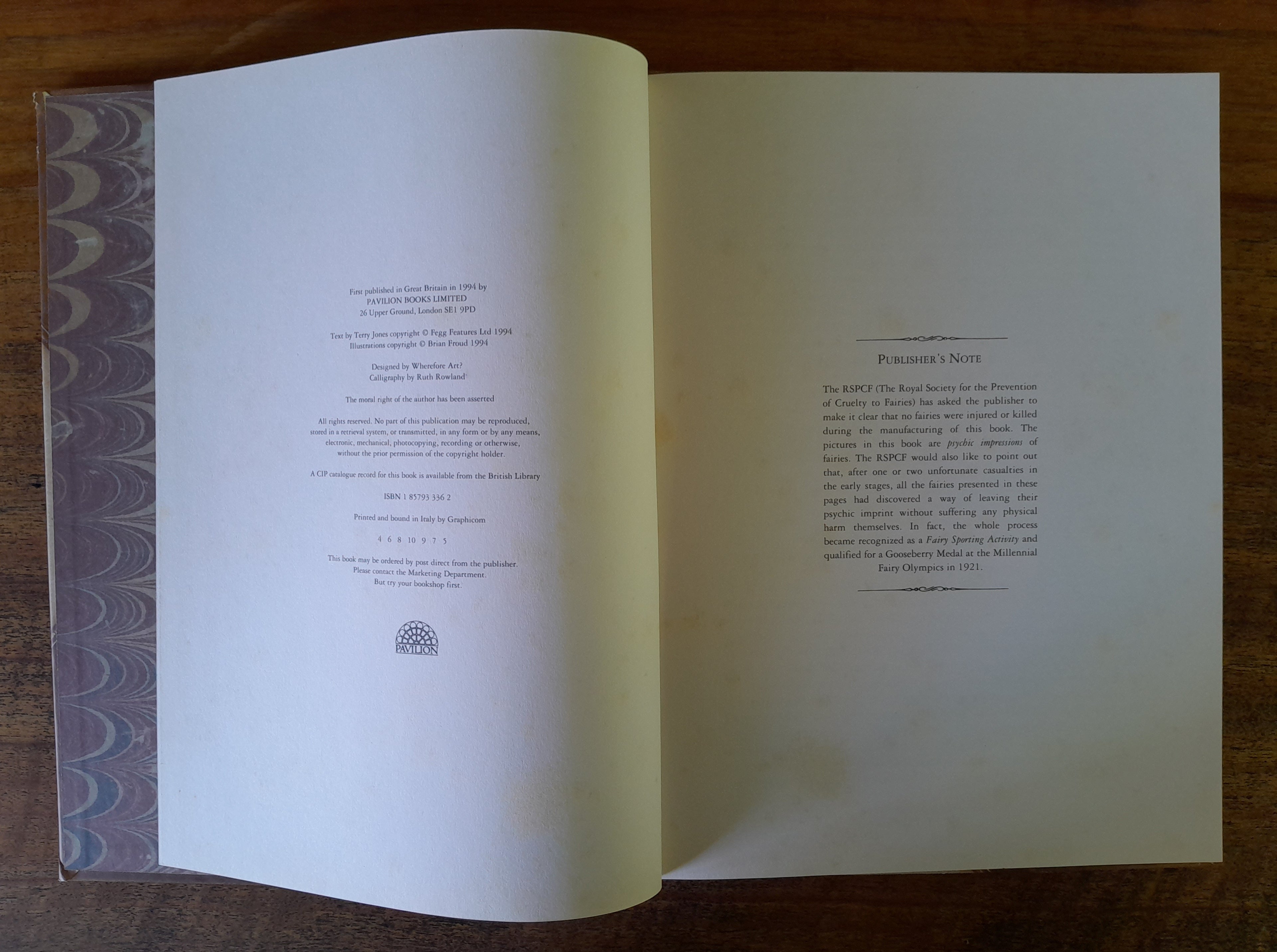 Lady Cottington's Pressed Fairy Book - Jones, Terry