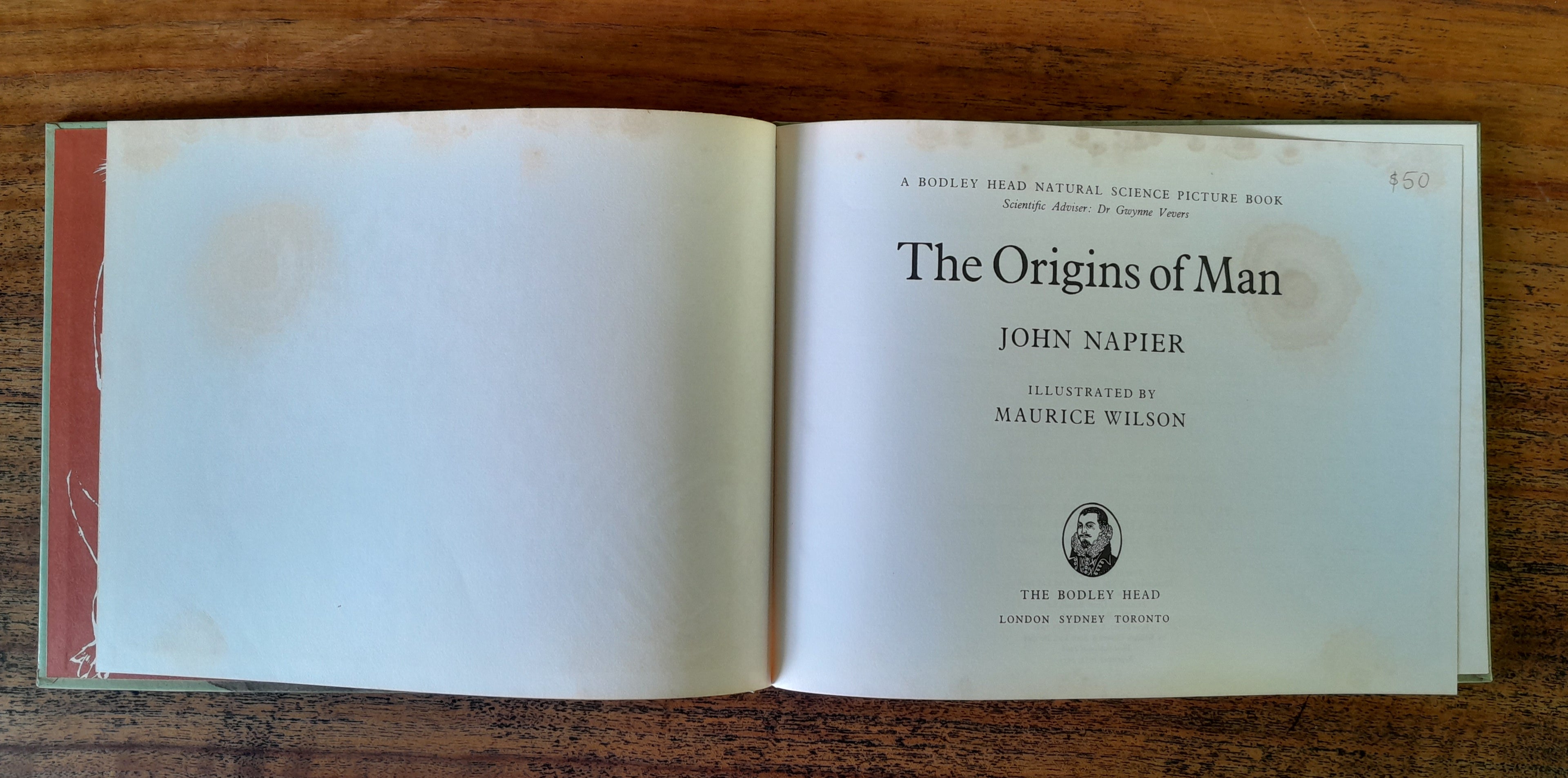 The Origins of Man - Napier, John