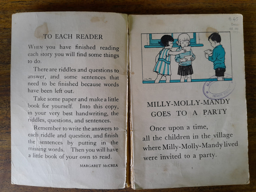 Milly-Molly-Mandy Infant Reader - McCrea, Margaret