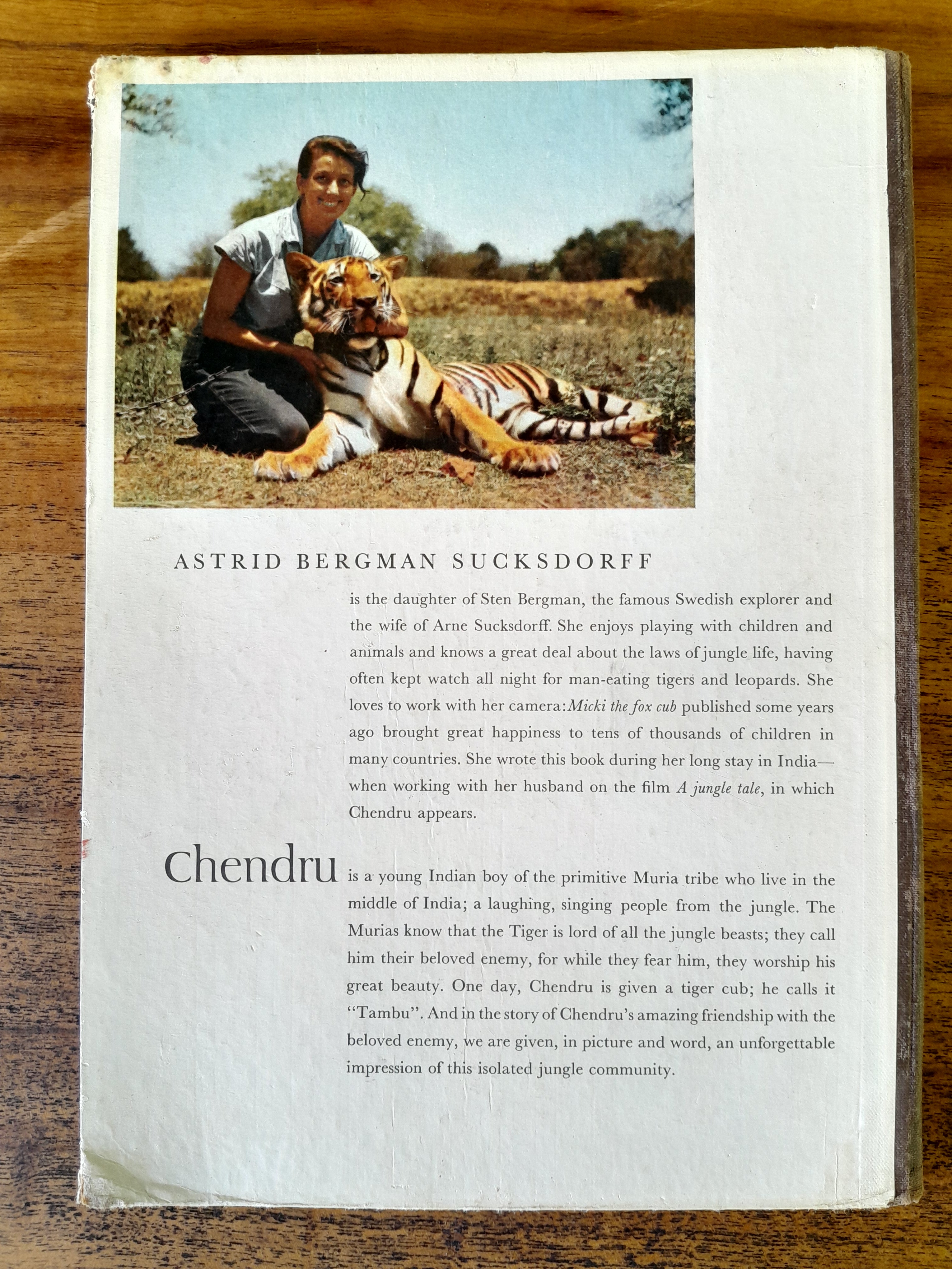 Chendru The boy and the Tiger - Sucksdorff, Astrid Bergman