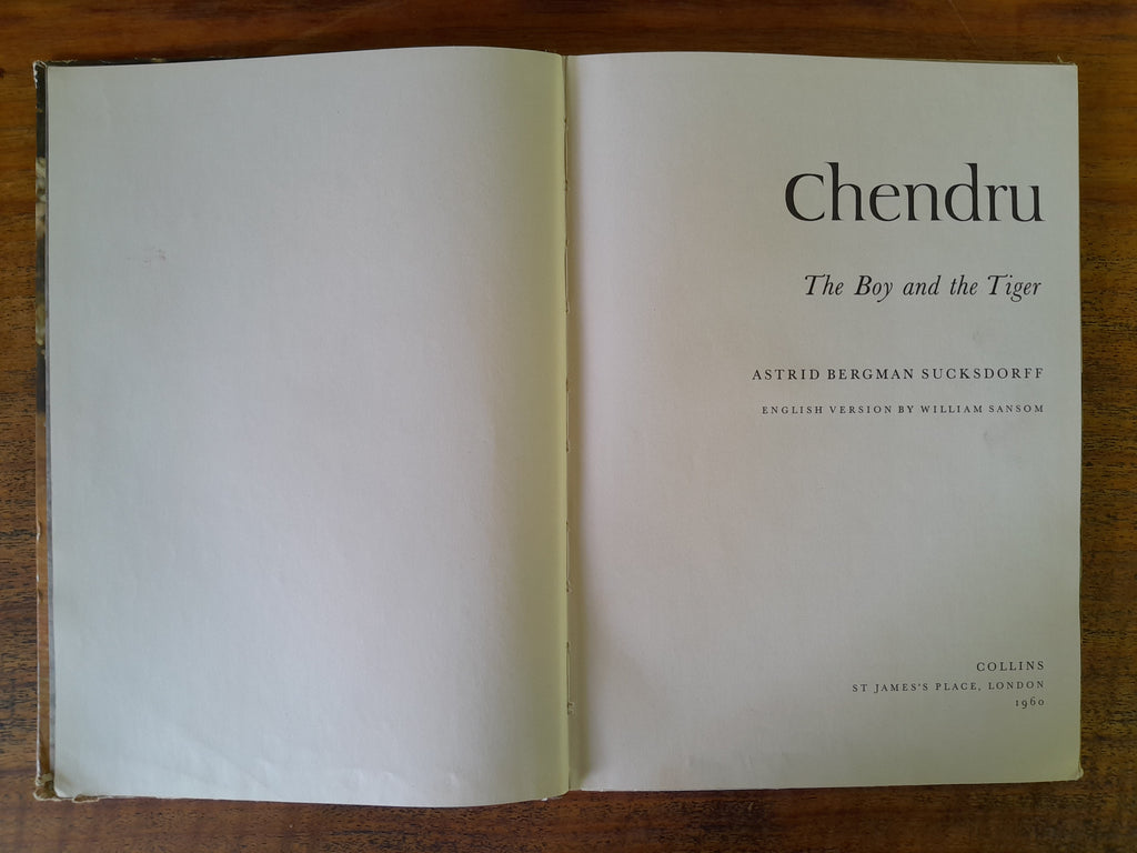 Chendru The boy and the Tiger - Sucksdorff, Astrid Bergman