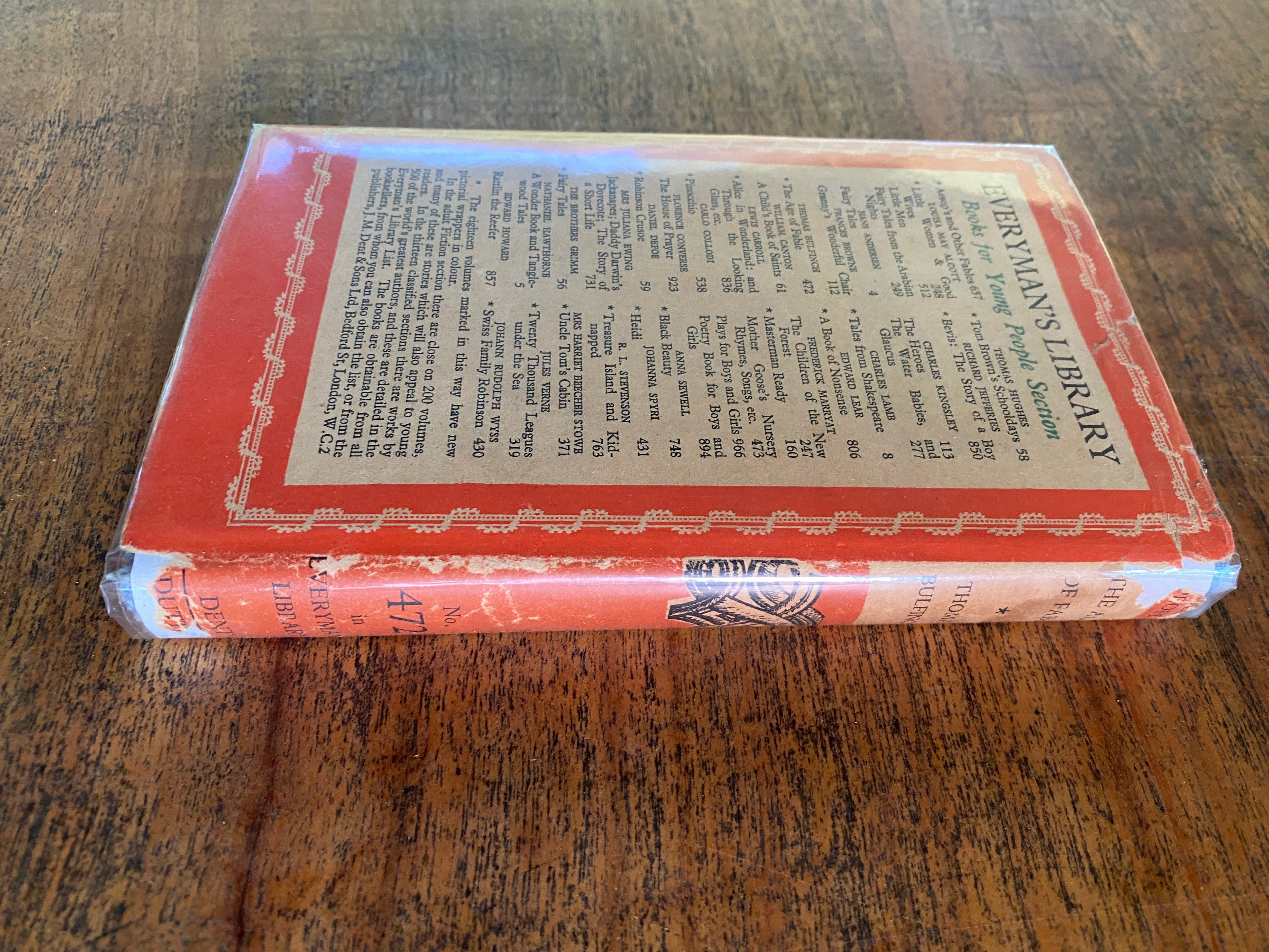 The age of the fable - Bullfinch, Thomas