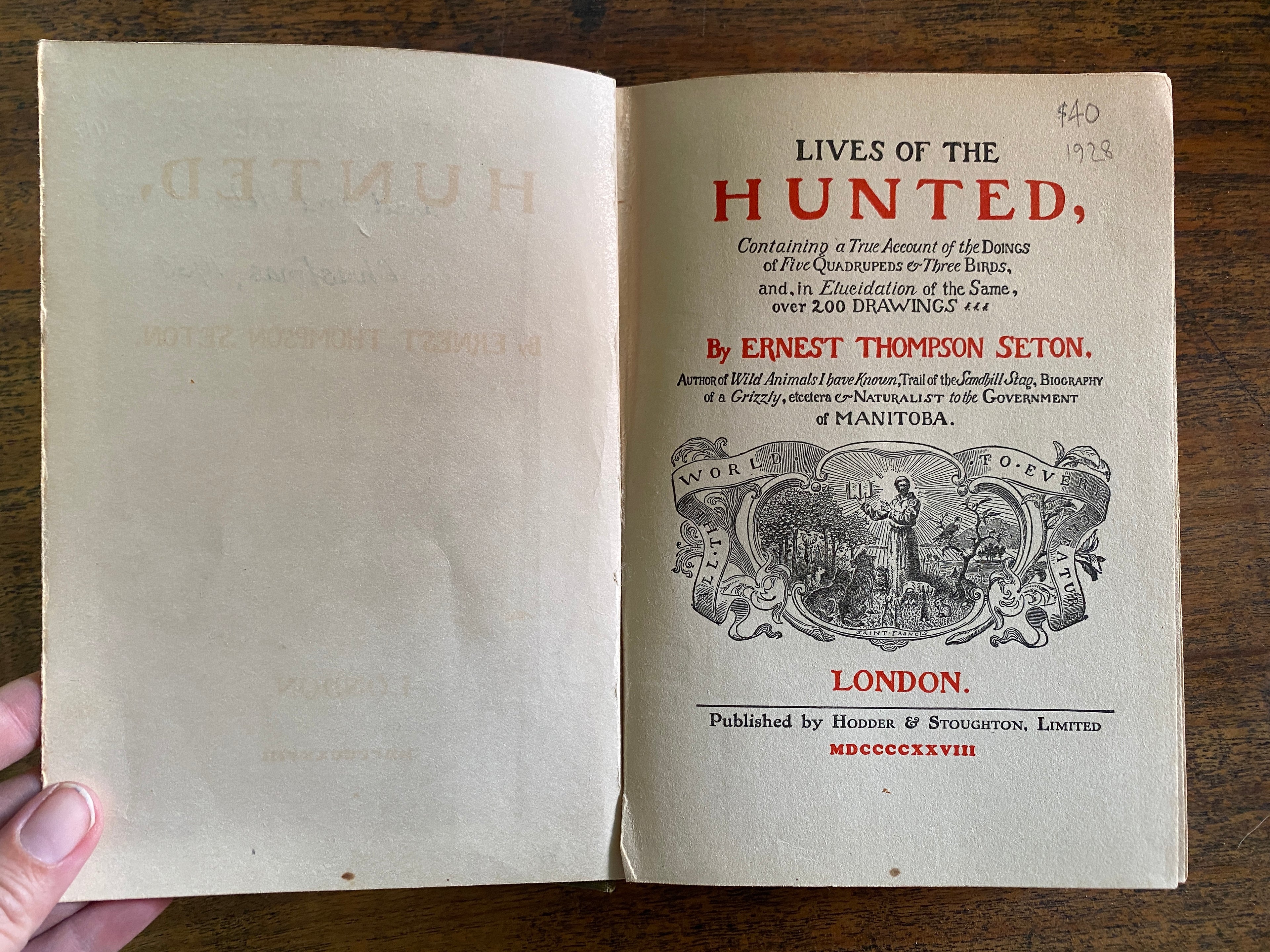 Lives of the hunted - Seton, Ernest Thompson
