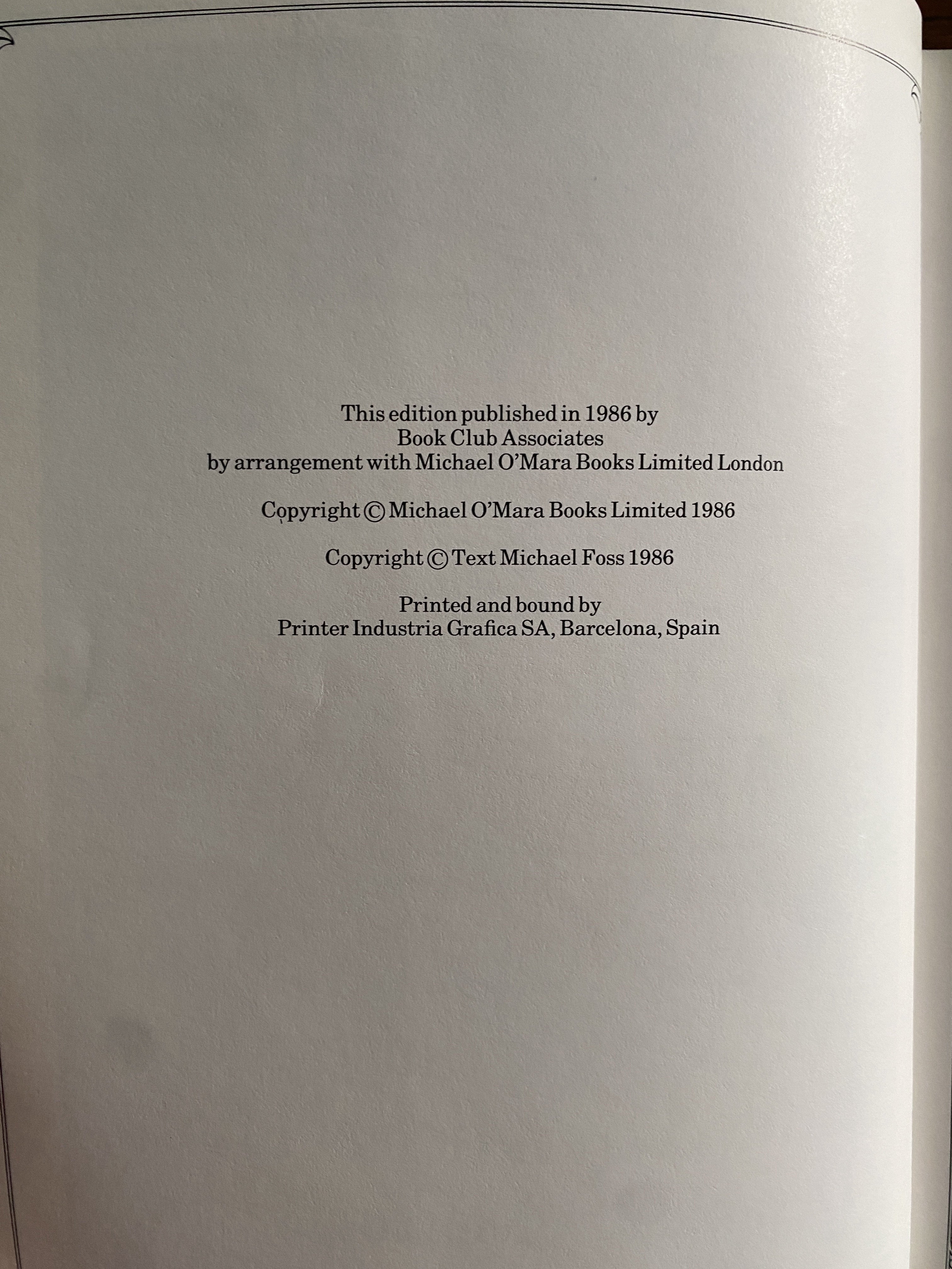 A Treasury of Fairy Tales With Classic Illustrations — Foss, Michael