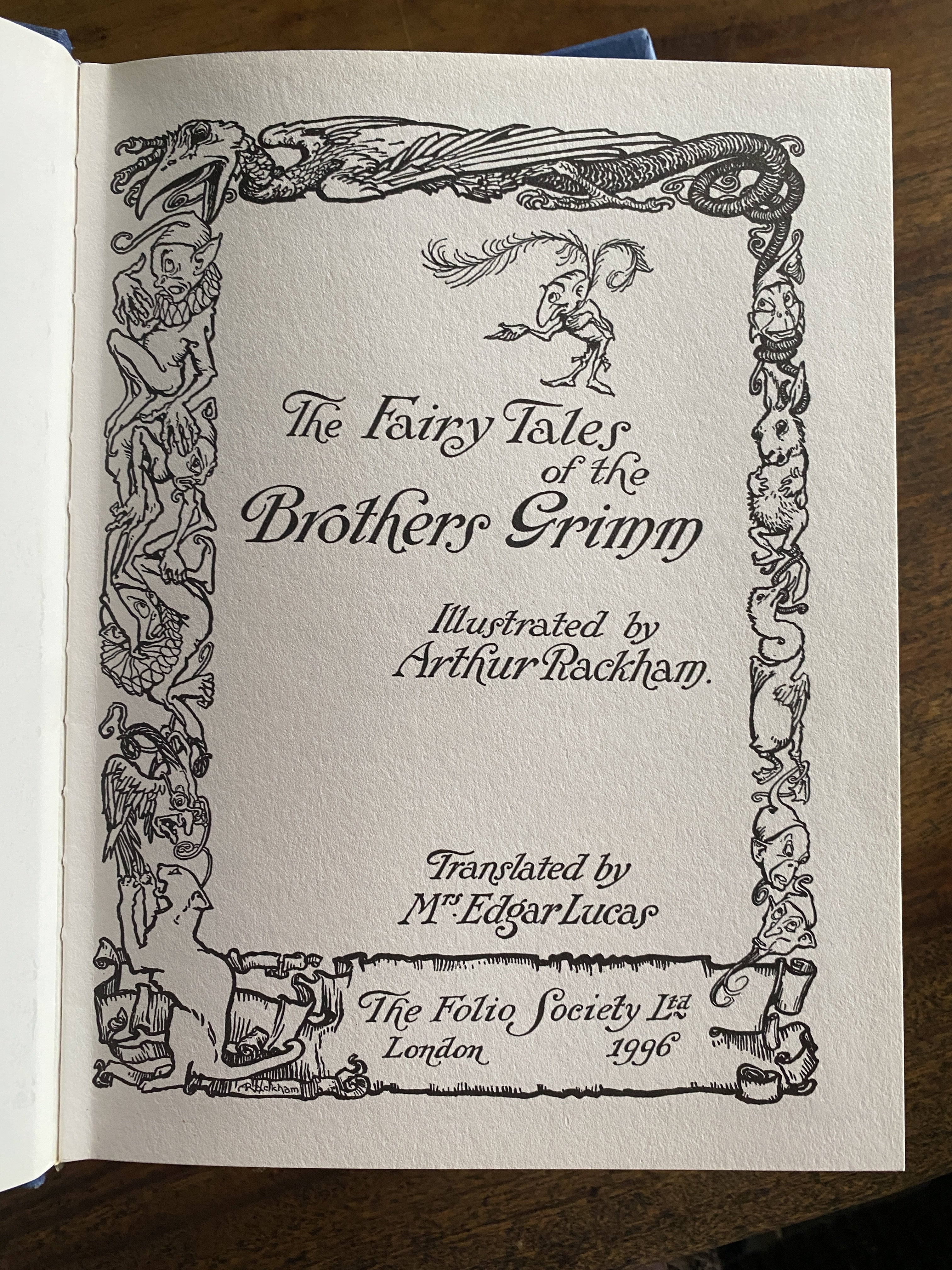 The Fairy Tales Of The Brothers Grimm — Lucas, Mrs Edgar (Translated by)