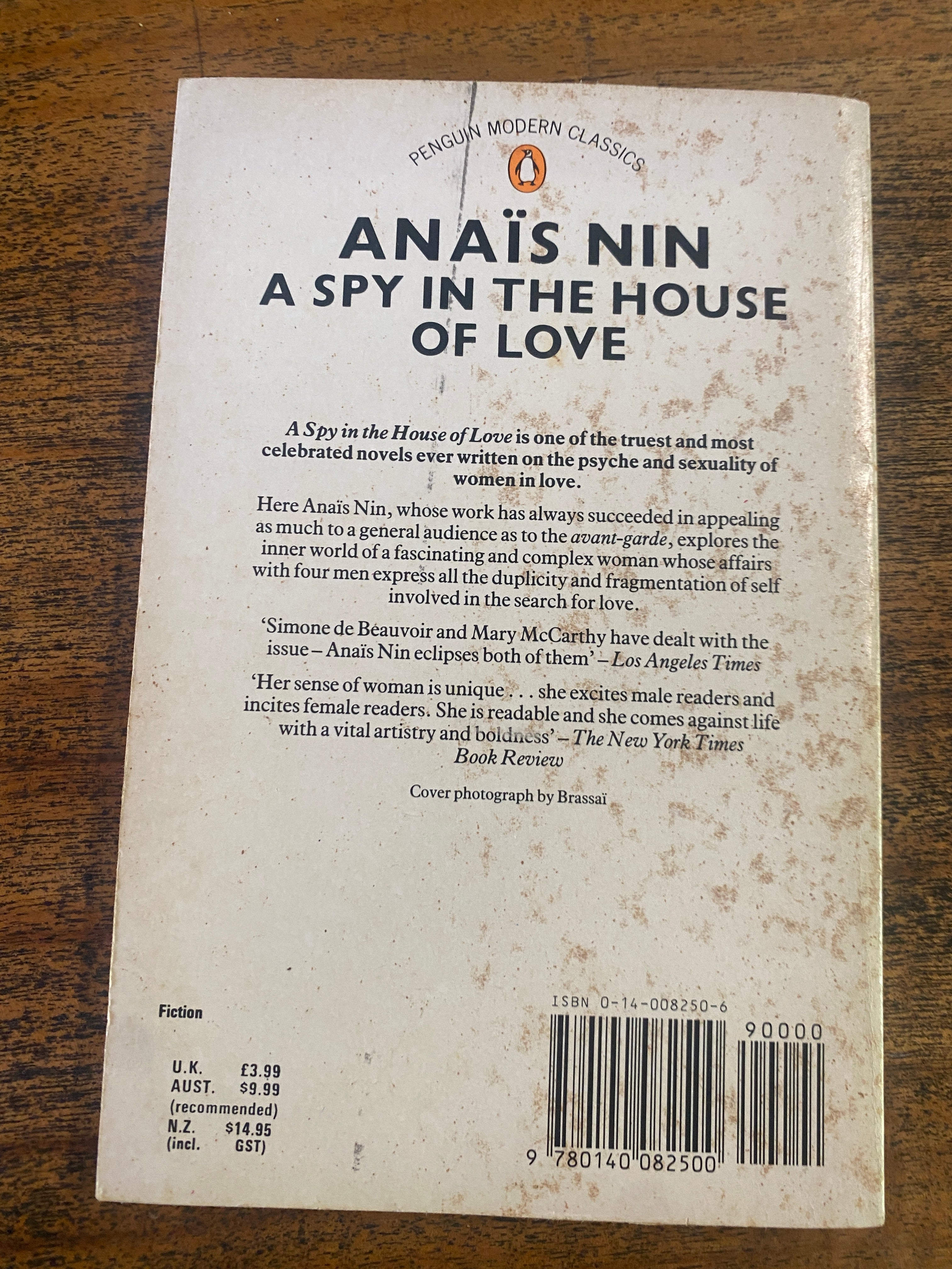 A Spy In The House of Love - Nin, Anais